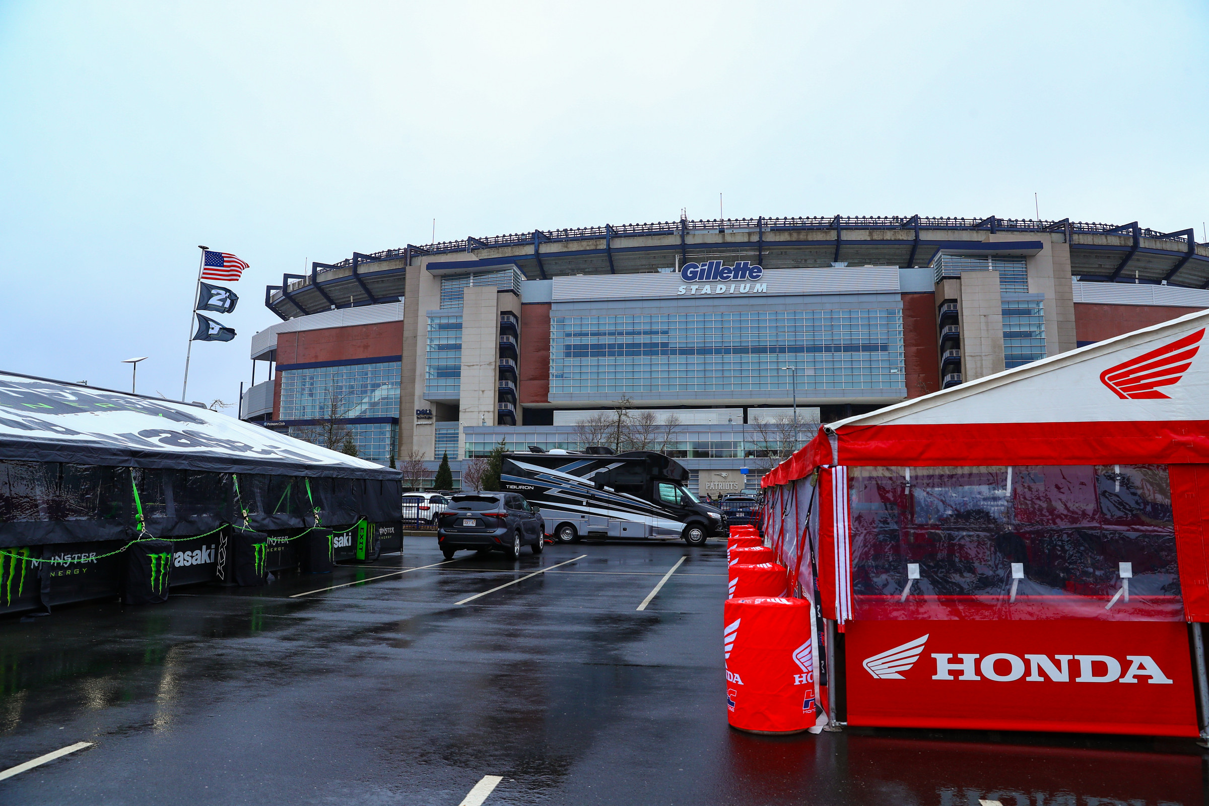 Gillette Stadium...