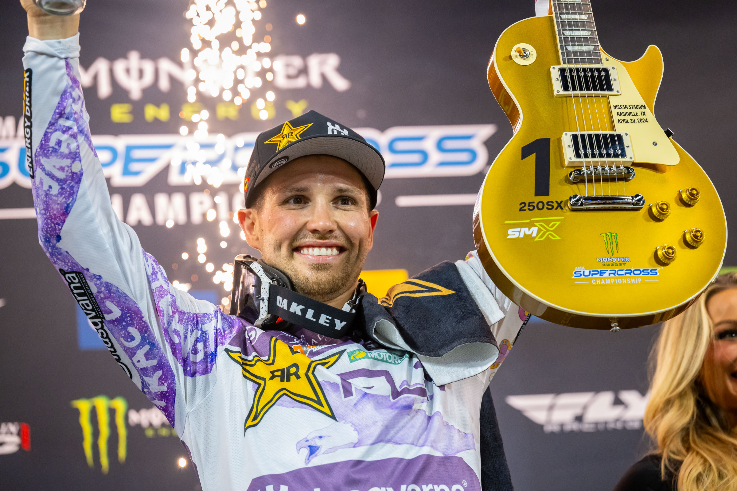 RJ Hampshire is now the 250SX West Region points leader.