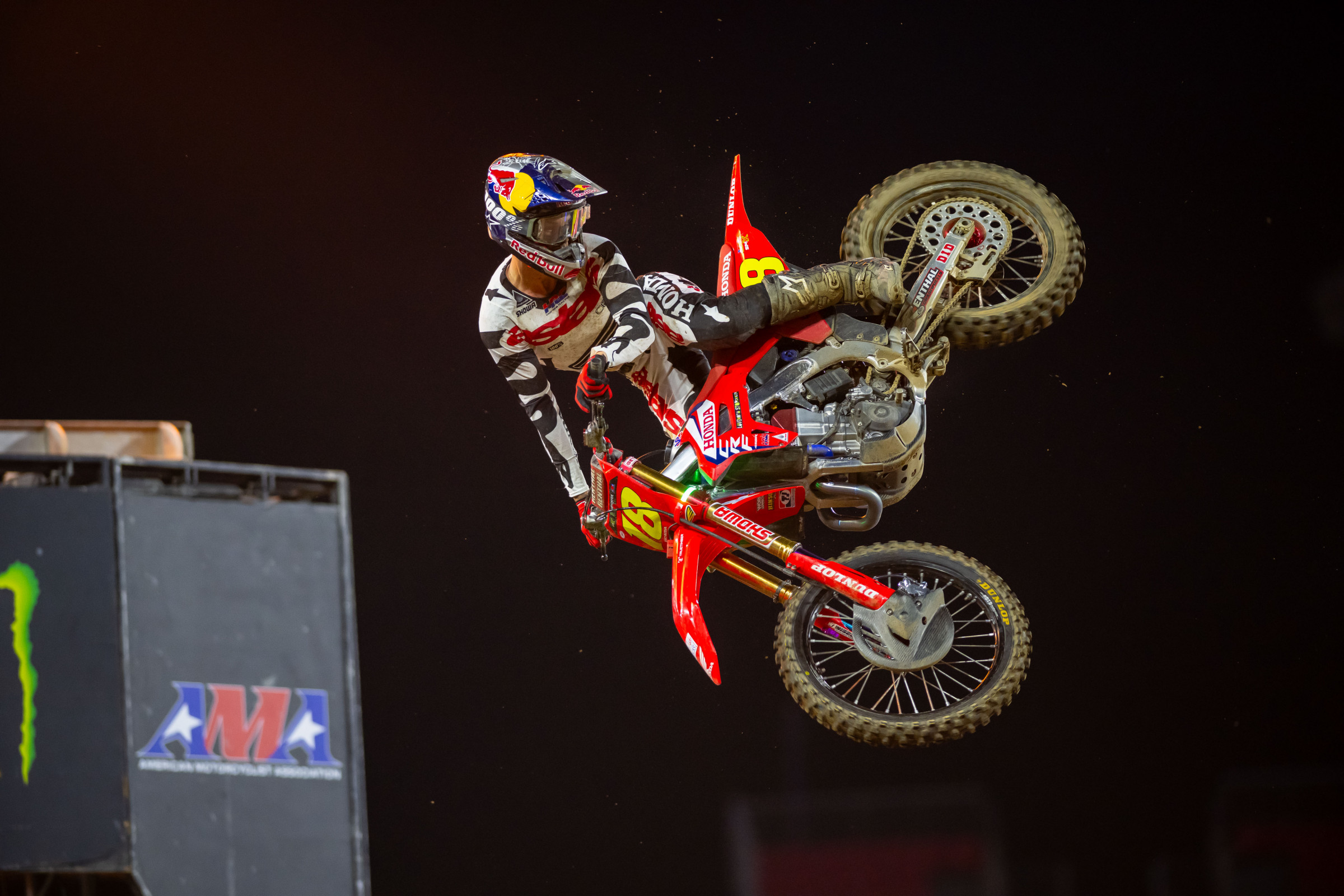 The #18 is back in sole possession of the red plate.