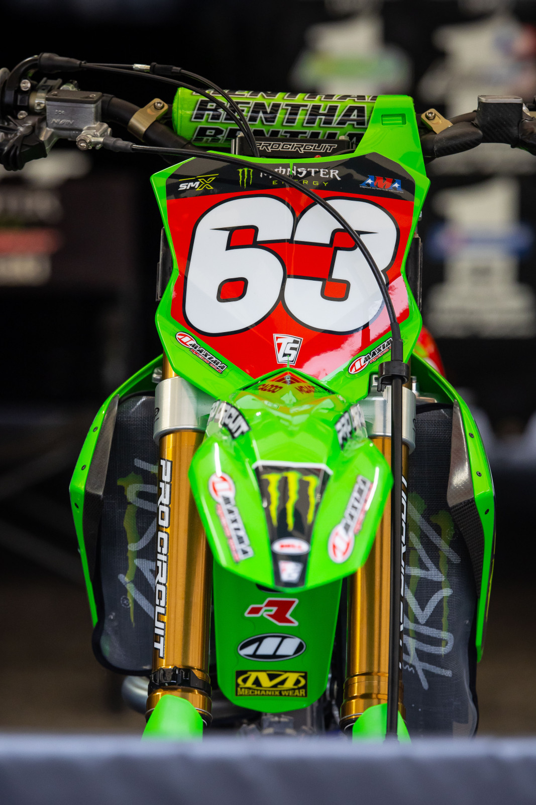 Cameron McAdoo's race bike.