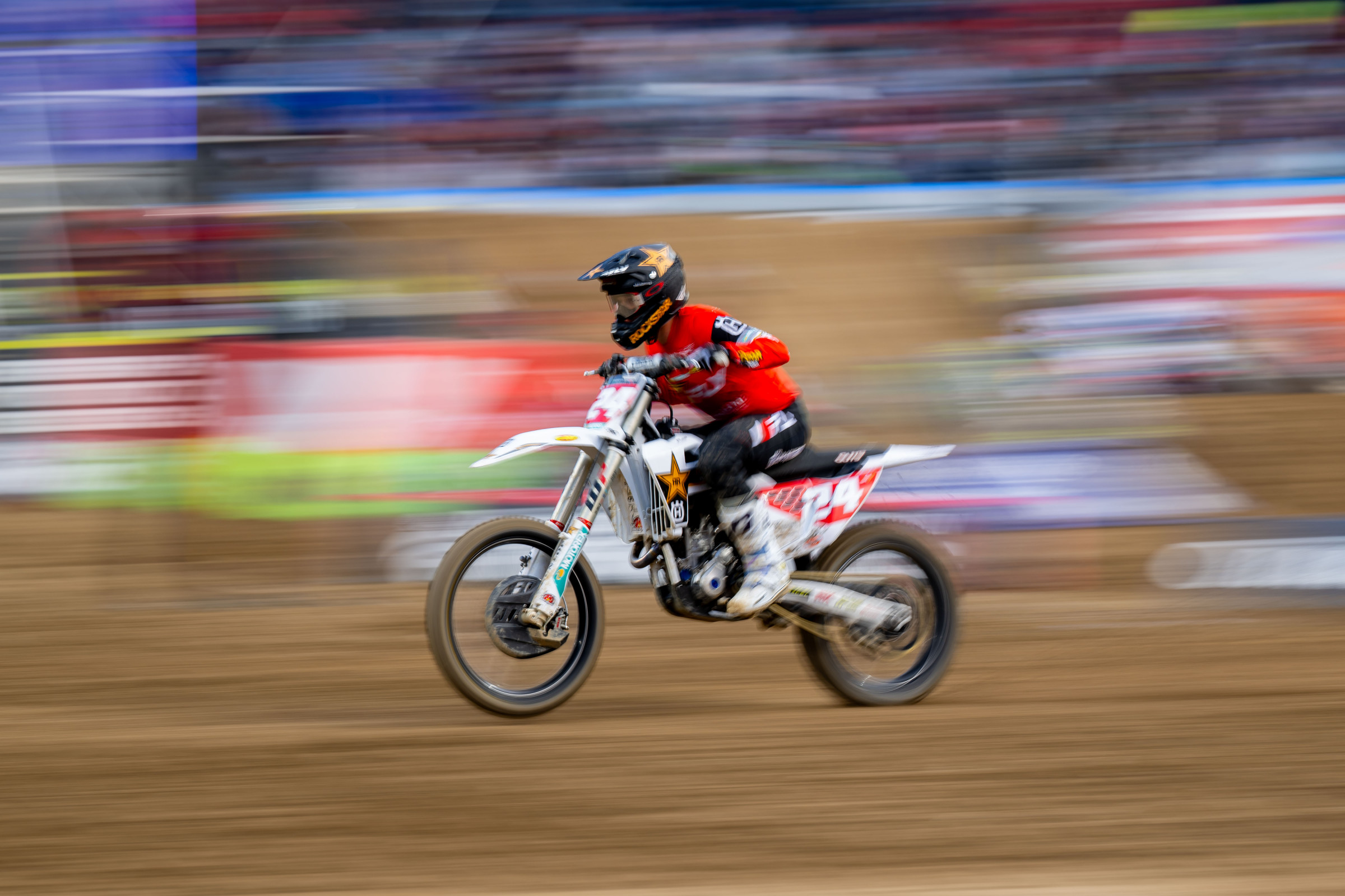 The track in Denver had less traction than this picture has focus.