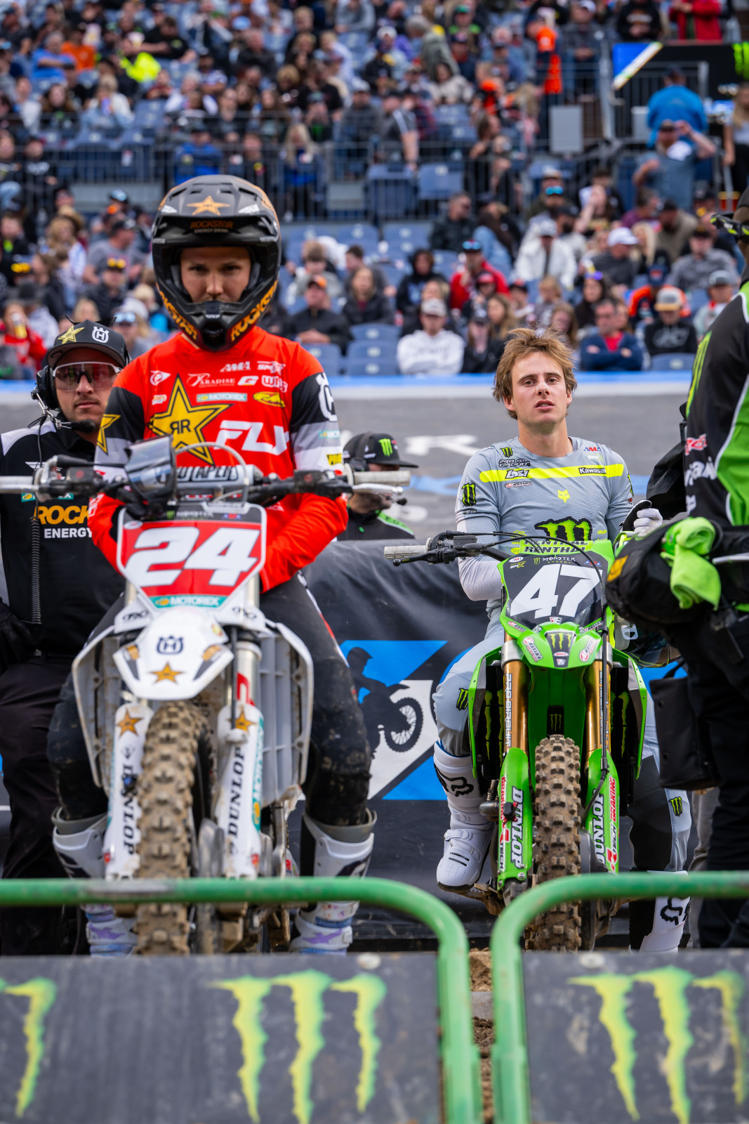 The 250 West Region Championship will come down to whoever finishes better in SLC between RJ Hampshire and Levi Kitchen.