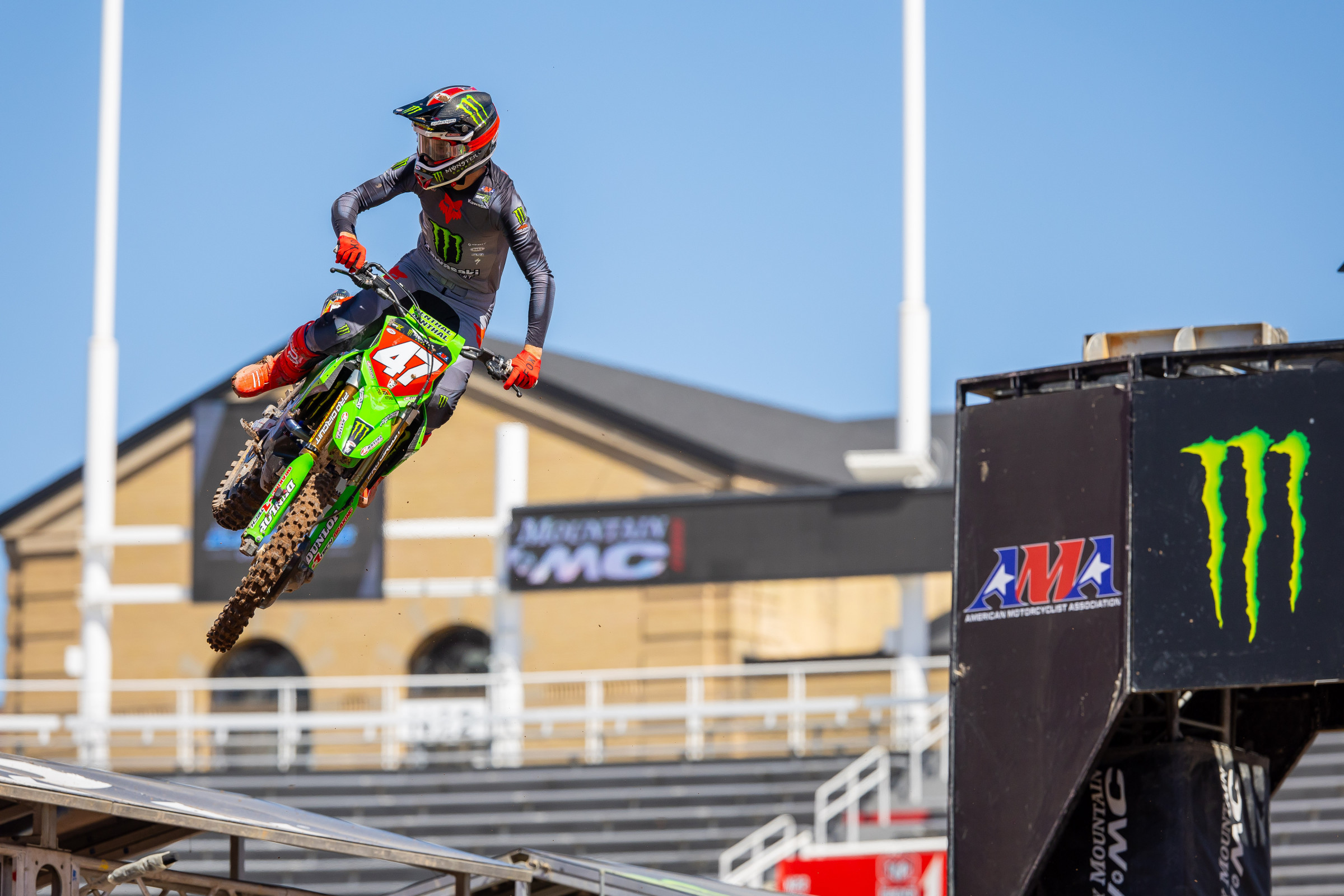 Levi Kitchen didn't come home with a supercross title, but his season was phenomenal all the same.