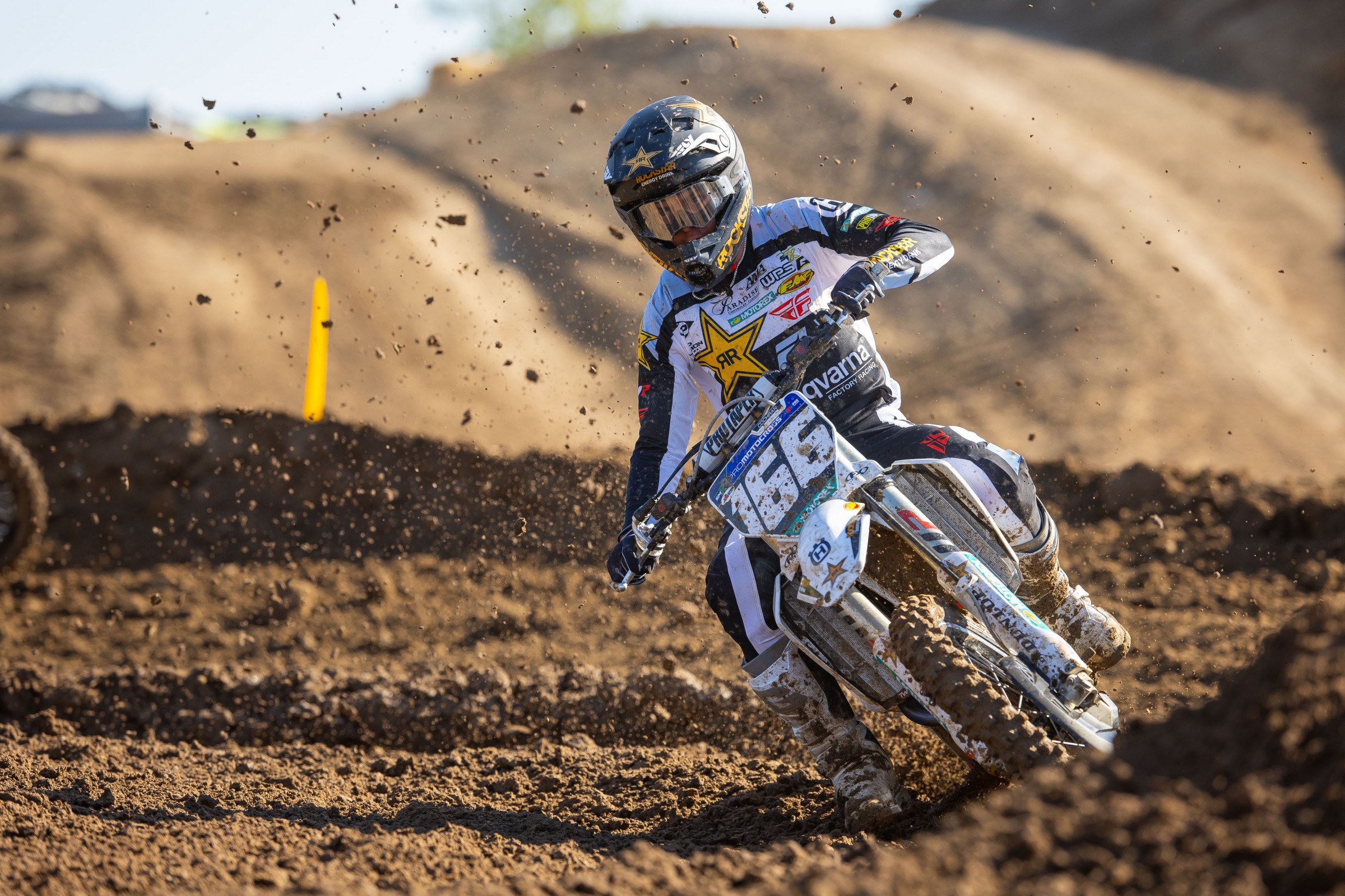 Casey Cochran was flying in qualifying!