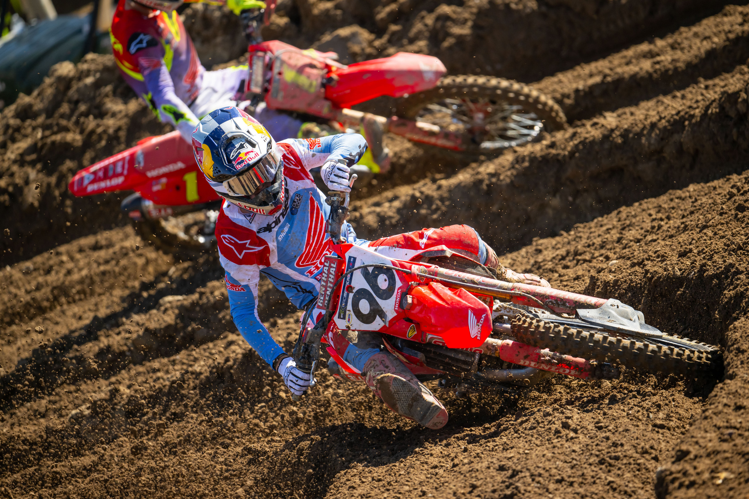Hunter Lawrence has been tremendous in his first two motocross races in the 450 Class.
