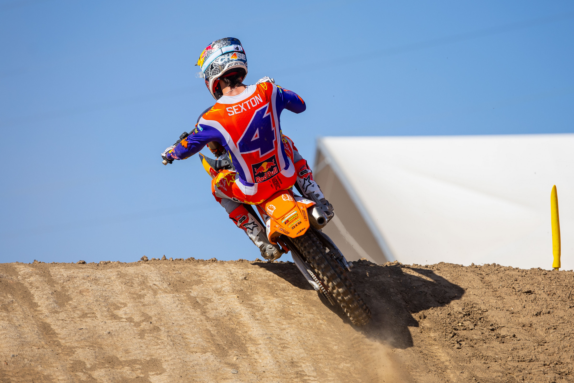 Chase Sexton put in a phenomenal ride at Hangtown.