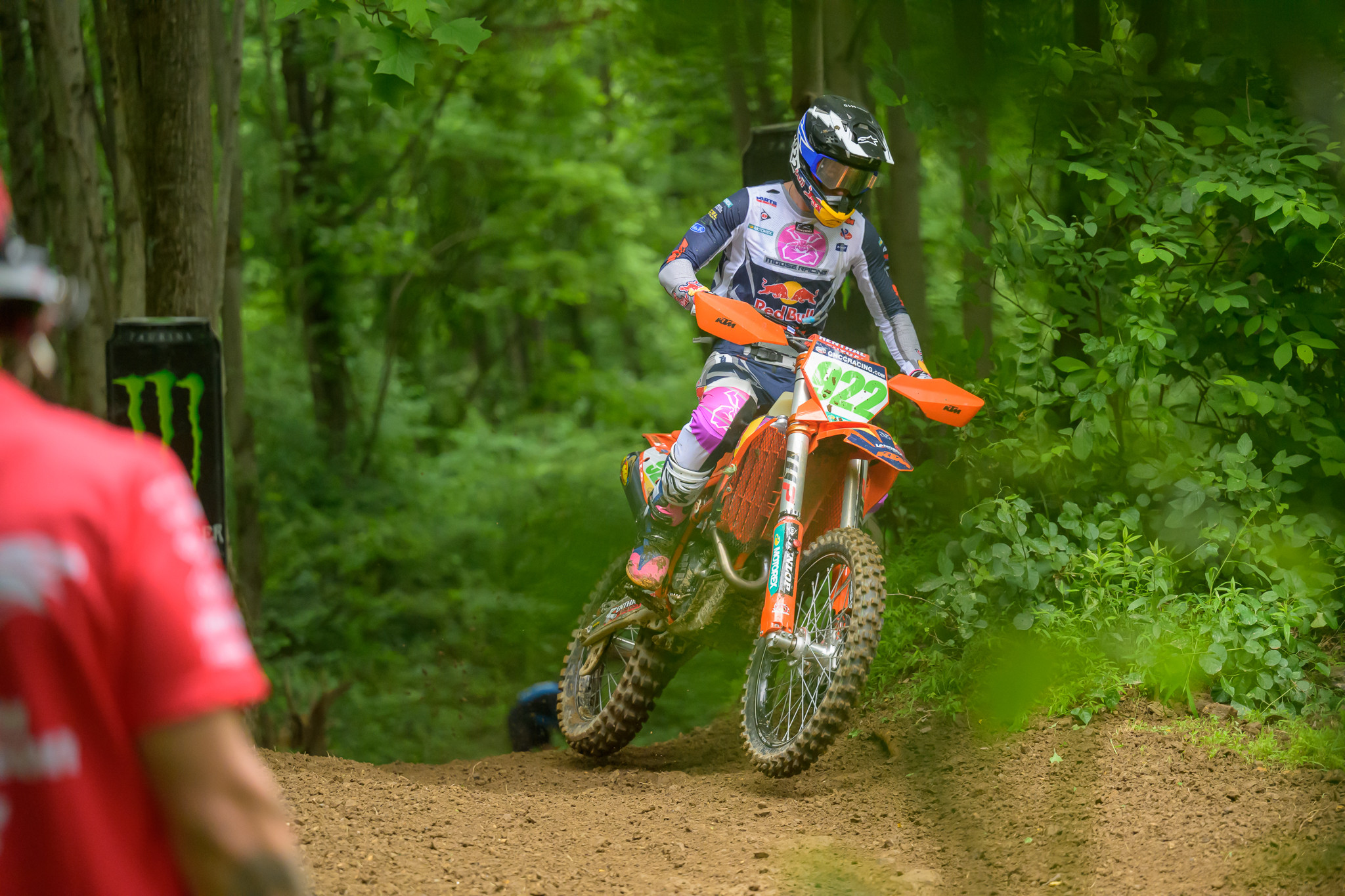 ...and Grant Davis had another huge battle for the XC2 victory. Davis came out on top.