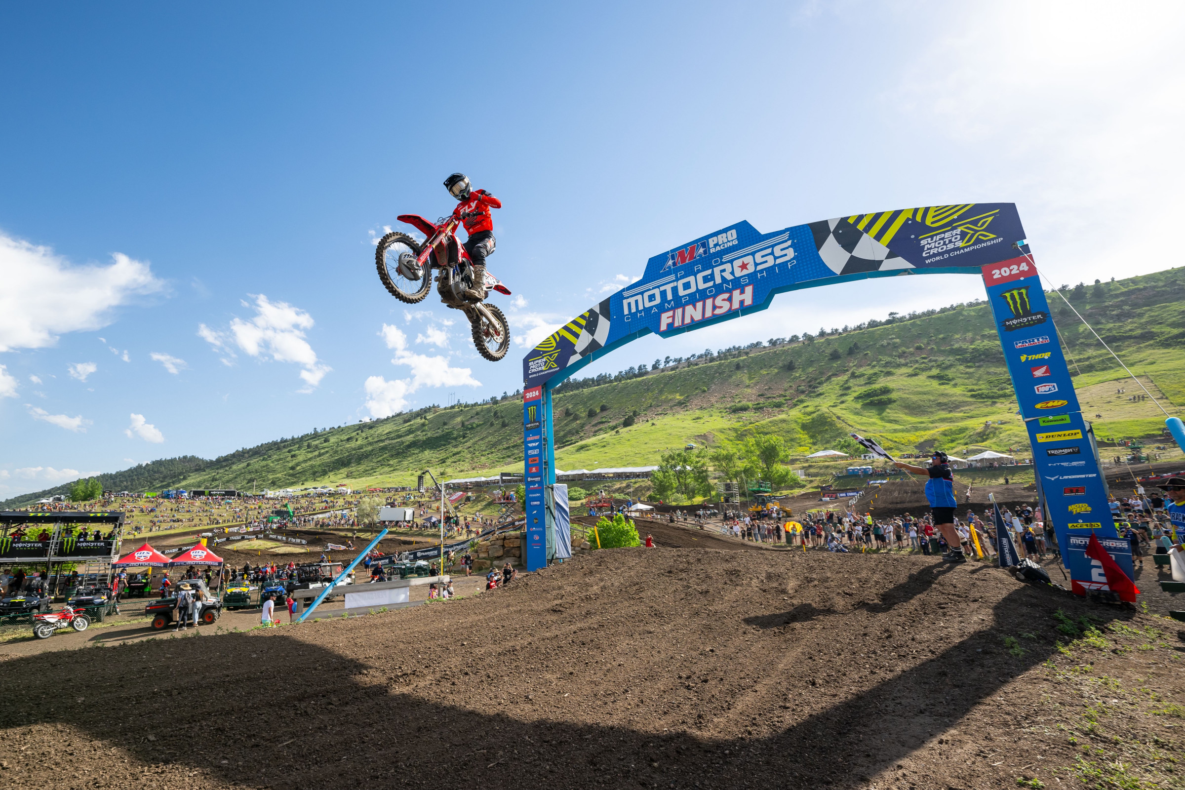 Chance Hymas takes his first career 250 Pro Motocross moto win!