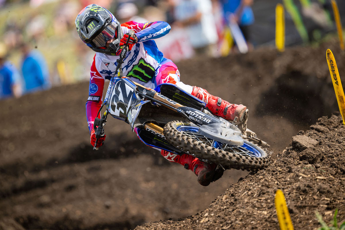 Justin Cooper has always been really good at Thunder Valley Motocross Park. Today, while on a 450F, was no different.