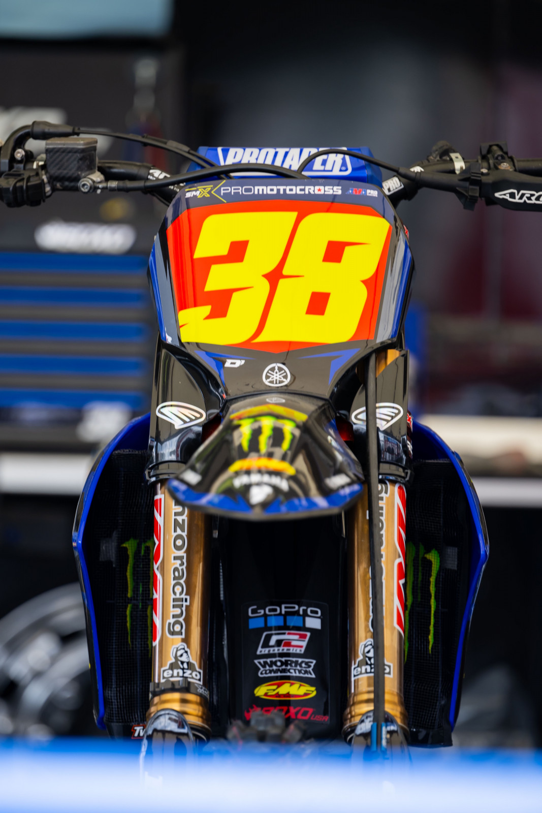 Haiden Deegan's Monster Energy Yamaha Star Racing YZ250F.