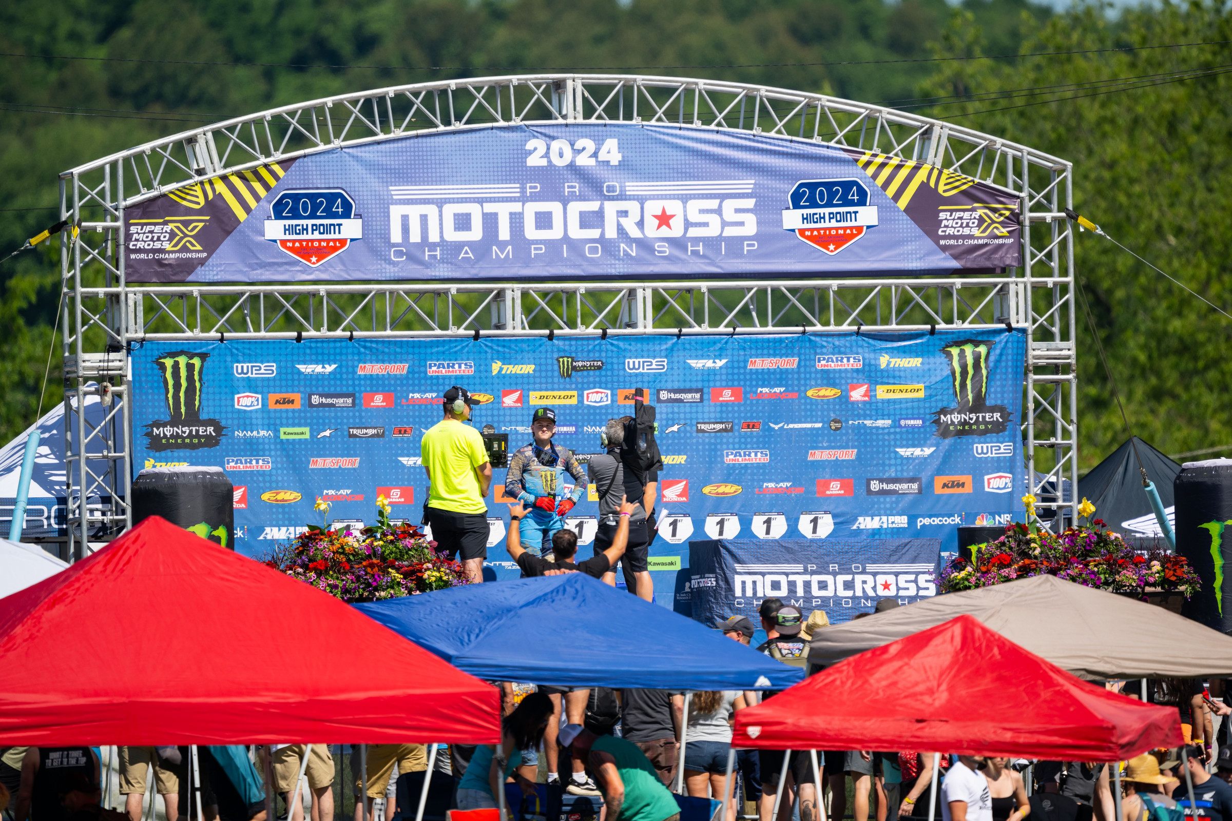 Haiden Deegan is the High Point National fastest overall 250 Class qualifier.