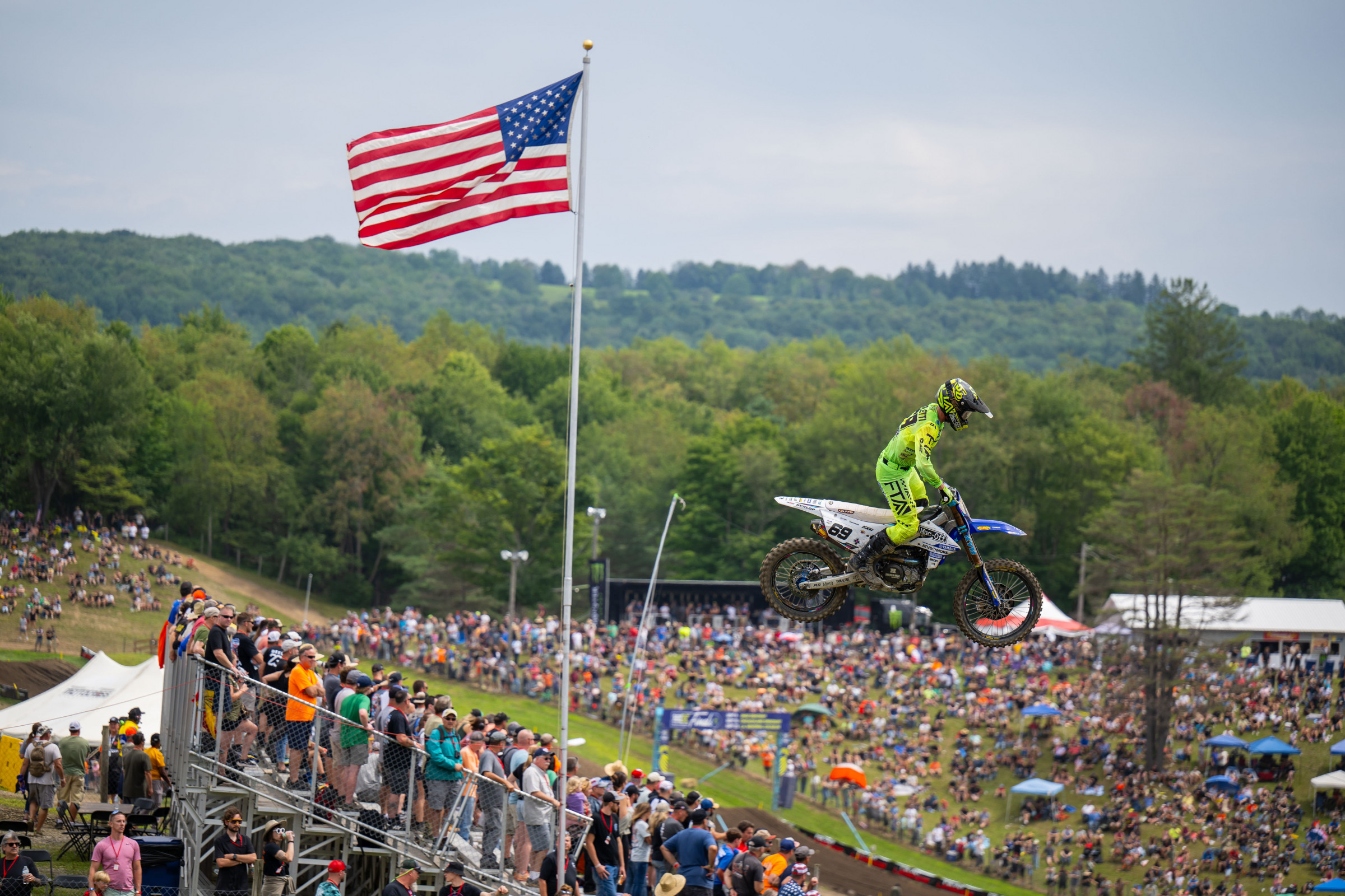 Phil avoiding the roost at Unadilla last year.