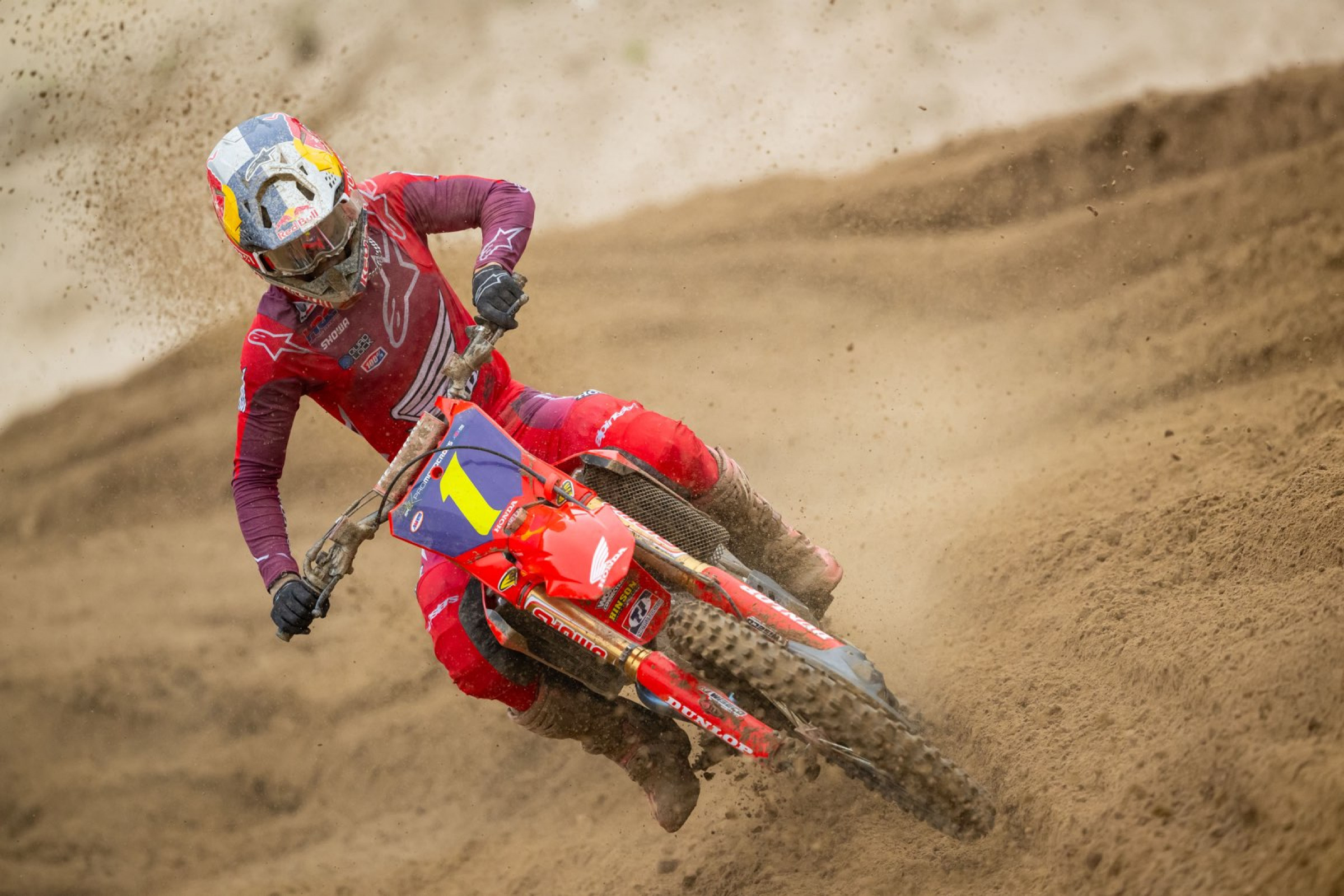 Jett Lawrence Suffers Thumb Injury in Practice Crash, Out for Remainder of Pro Motocross