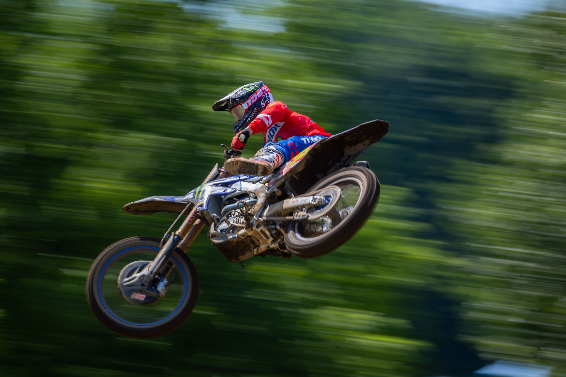 Haiden Deegan went 2-6 for fifth overall at RedBud.