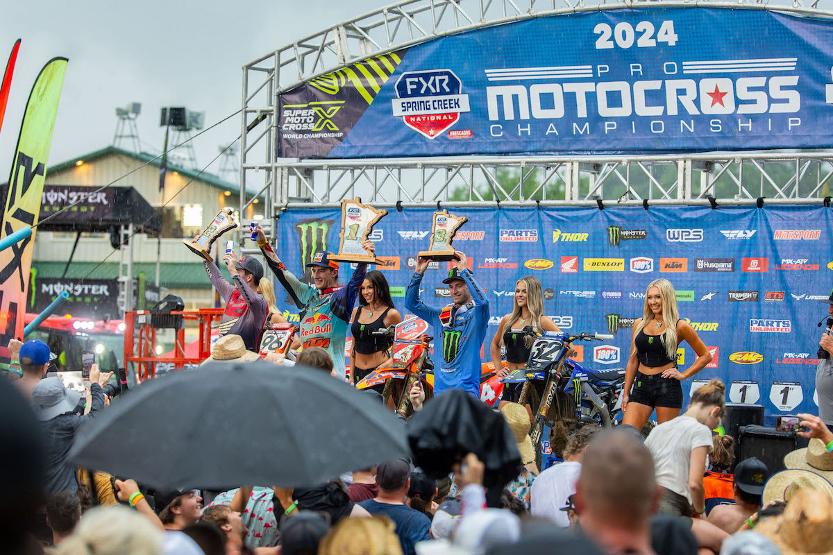 450 podium at Spring Creek