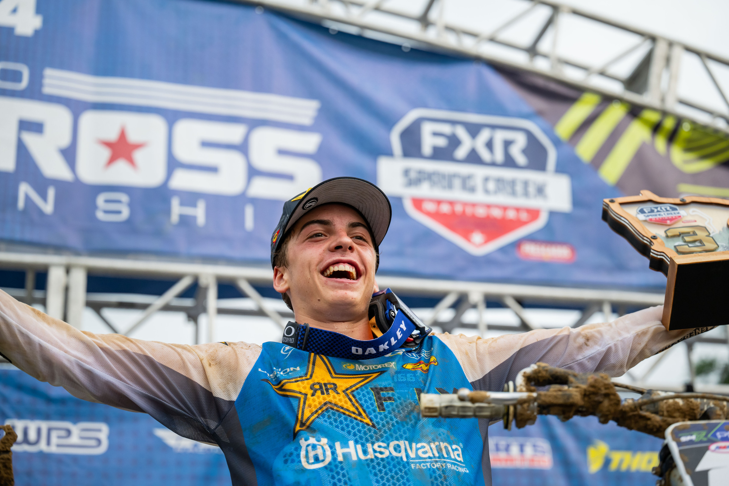 Casey Cochran took advantage of a great opportunity in the second moto at Spring Creek.