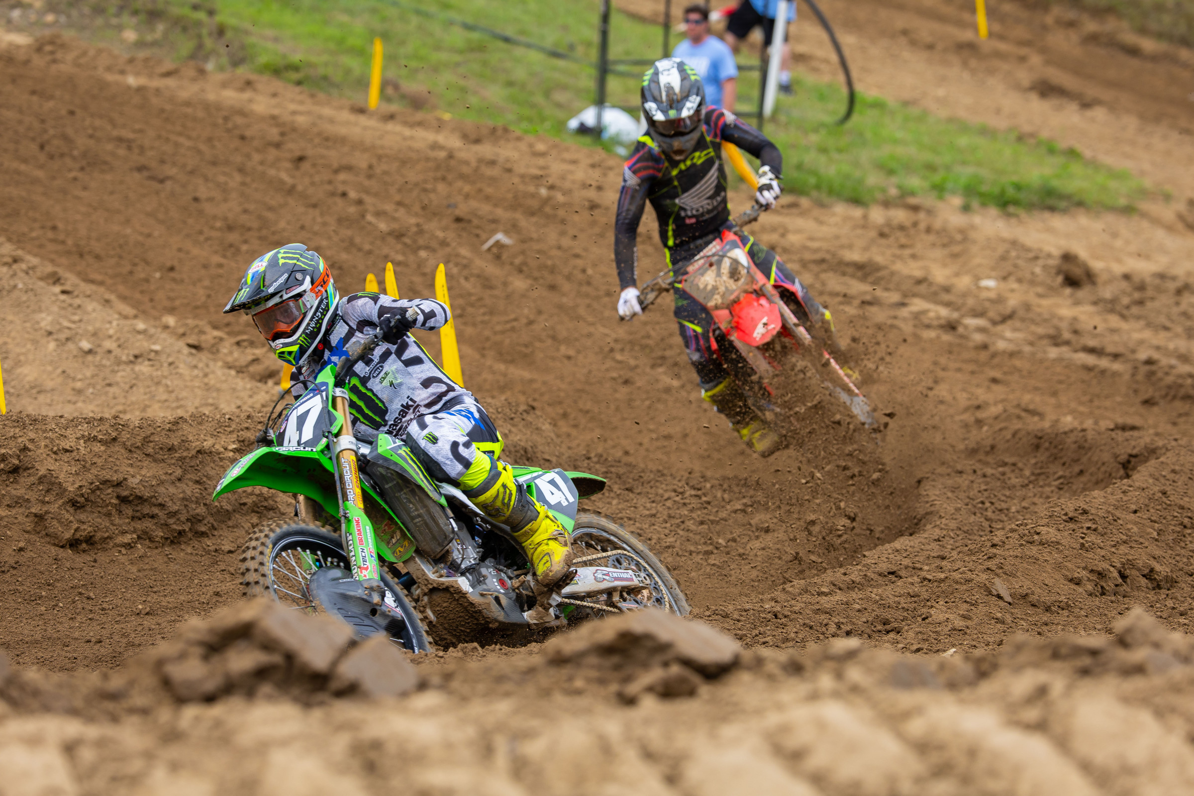 Momentum was key over the weekend, and Levi Kitchen seemed to have it.