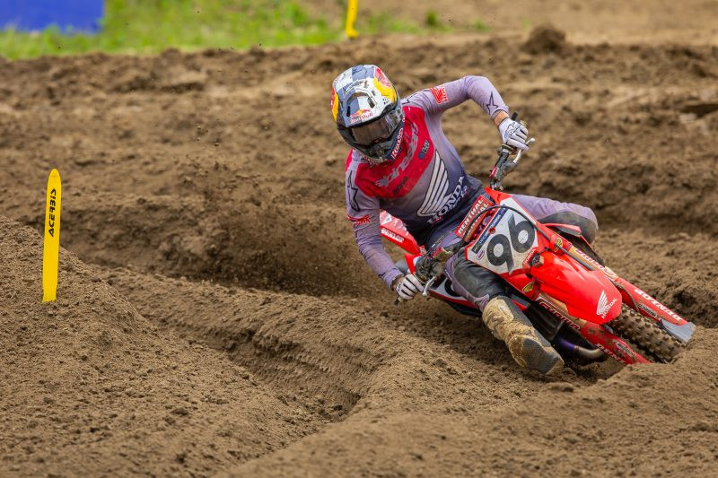 Hunter will just keep trying to get out front to make life tough on Chase Sexton. 