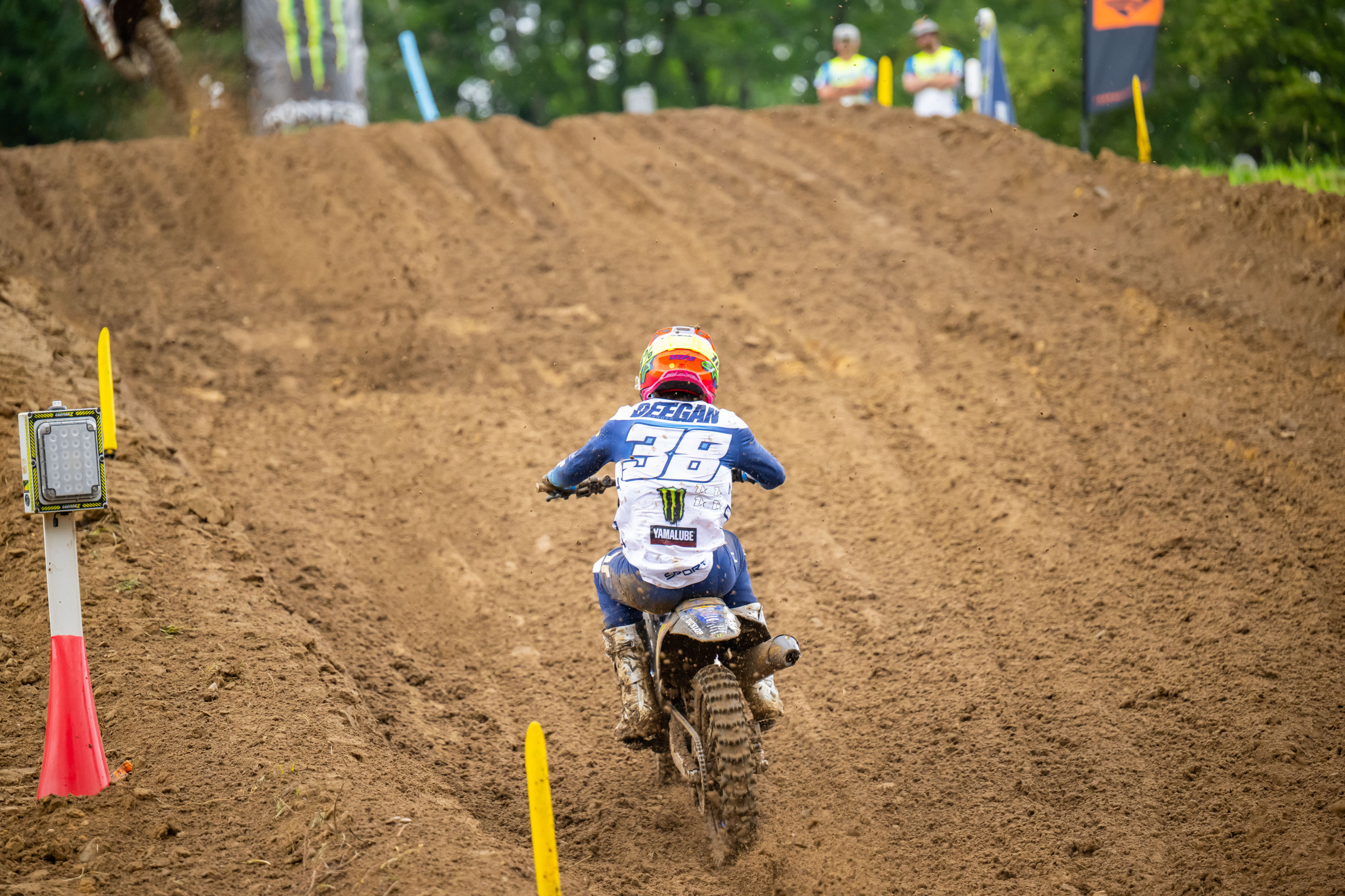 Haiden Deegan hasn't won any of the last five motos, yet his lead just keeps growing anyway!