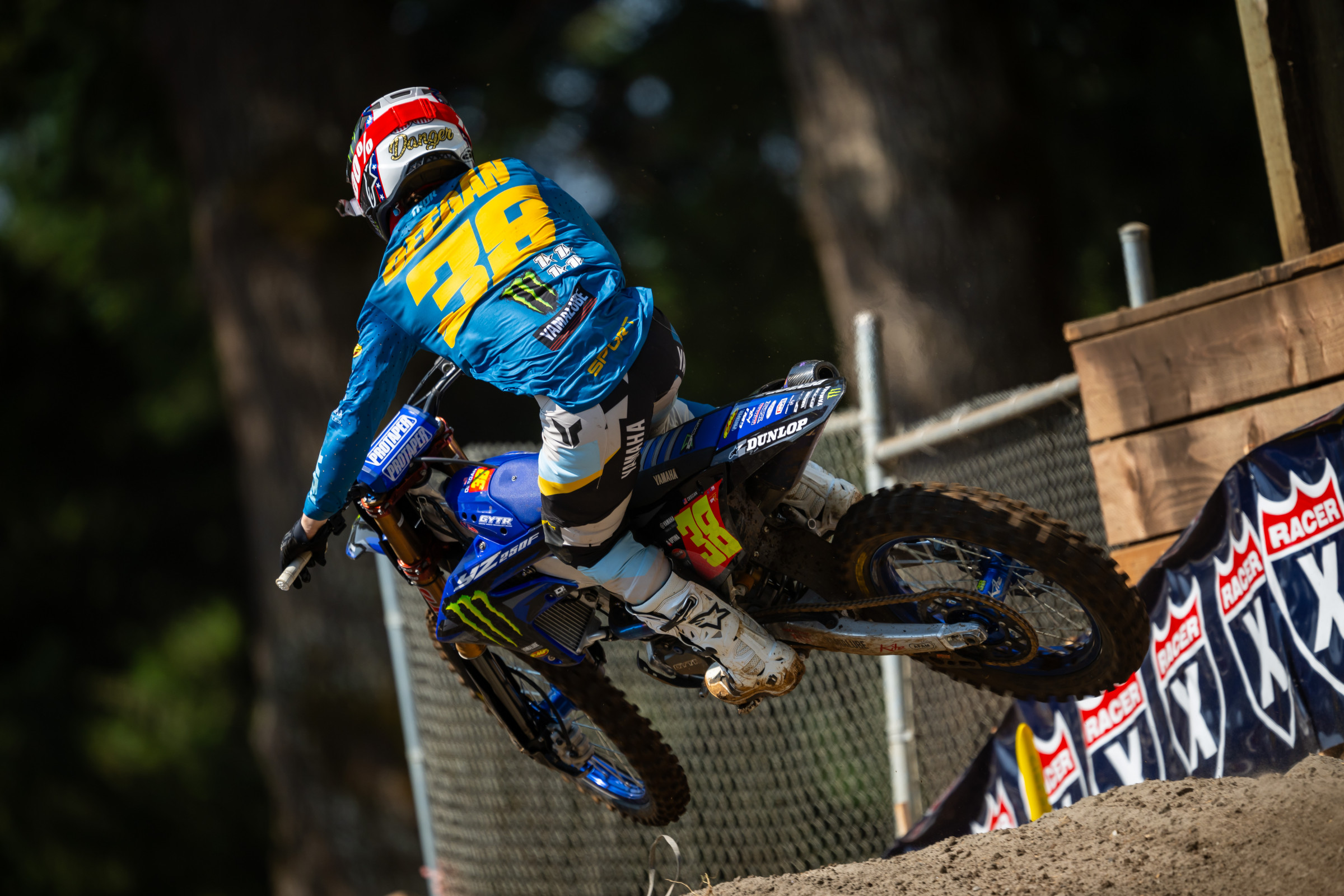 Haiden Deegan won a the second moto to snap a six-moto winless streak.