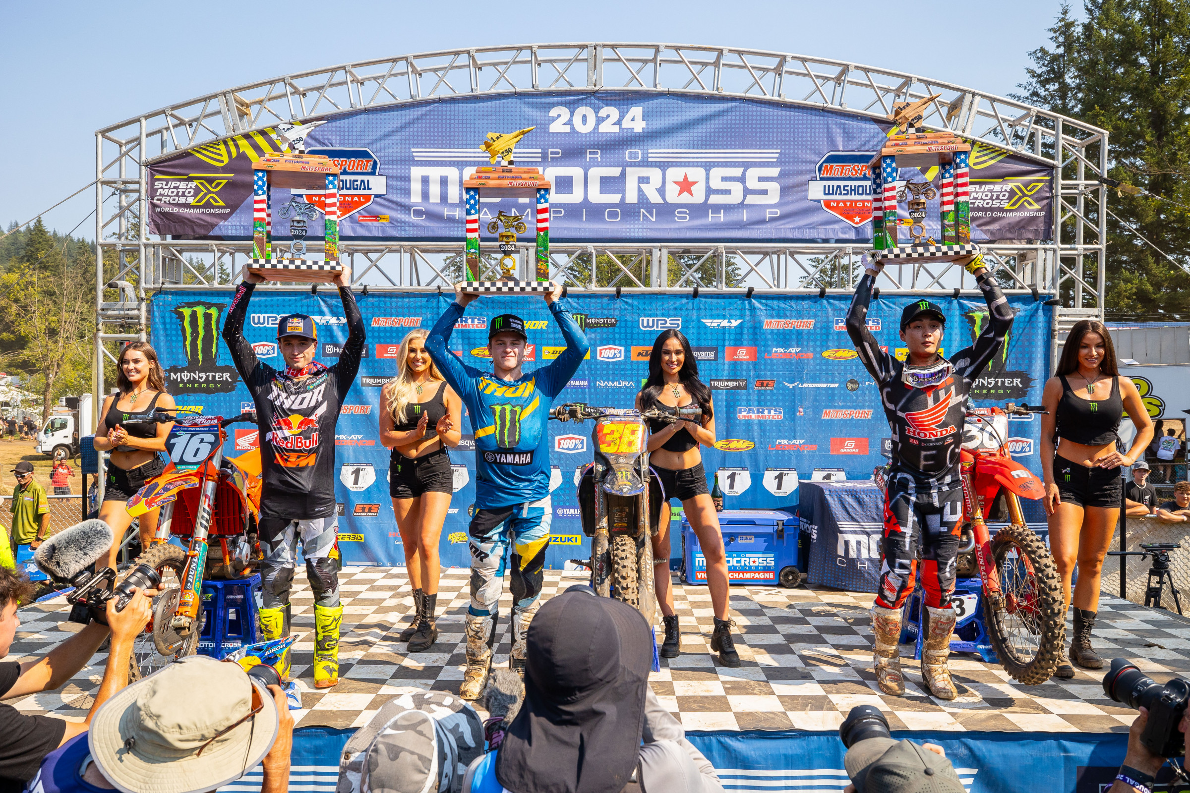 All three of these guys rode great races at Washougal.