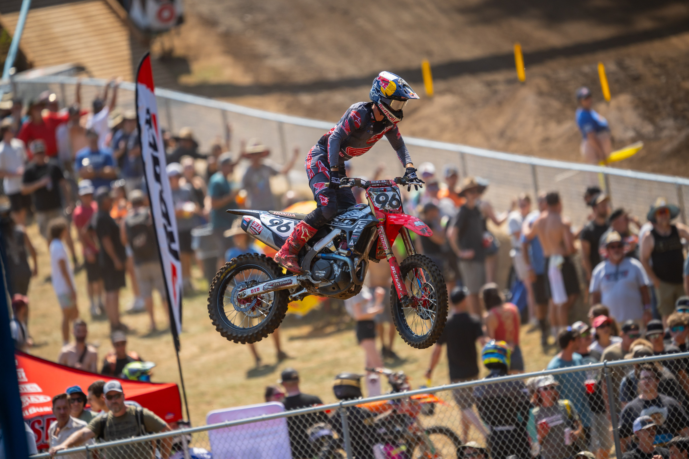 Hunter Lawrence wasn't gelling with the Washougal track this year.