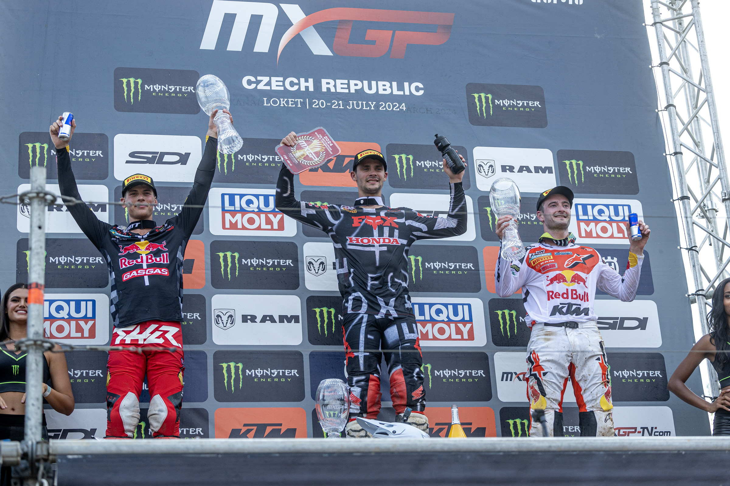 Herlings took third overall in the Czech Republic, and also notched his 200th moto win.