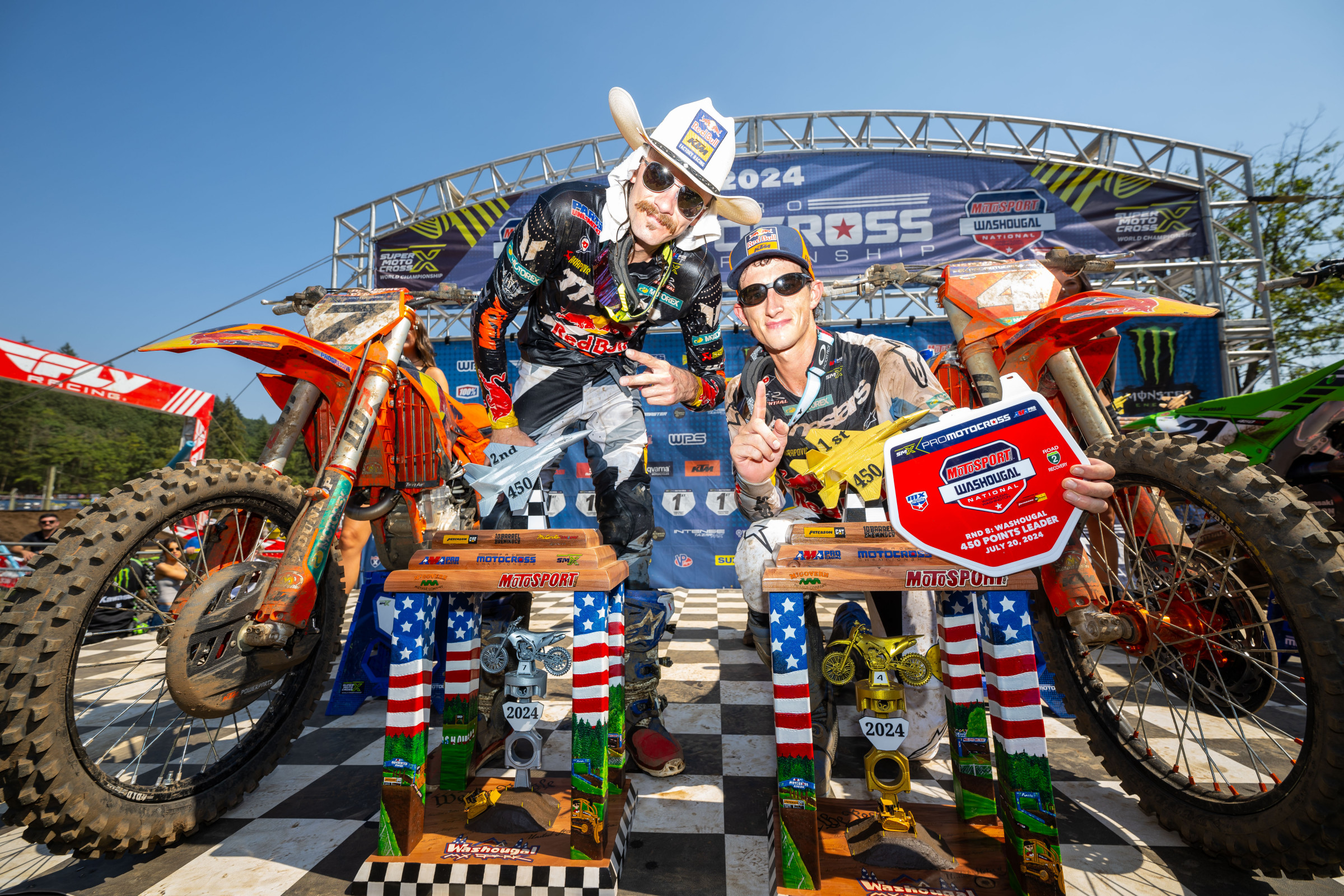 Aaron Plessinger and Chase Sexton