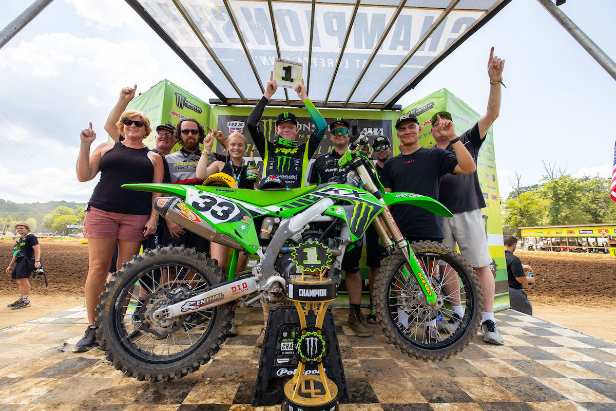 Drew Adams capped off a dominant week at the Ranch with a 1-1-1 sweep in Open Pro Sport.