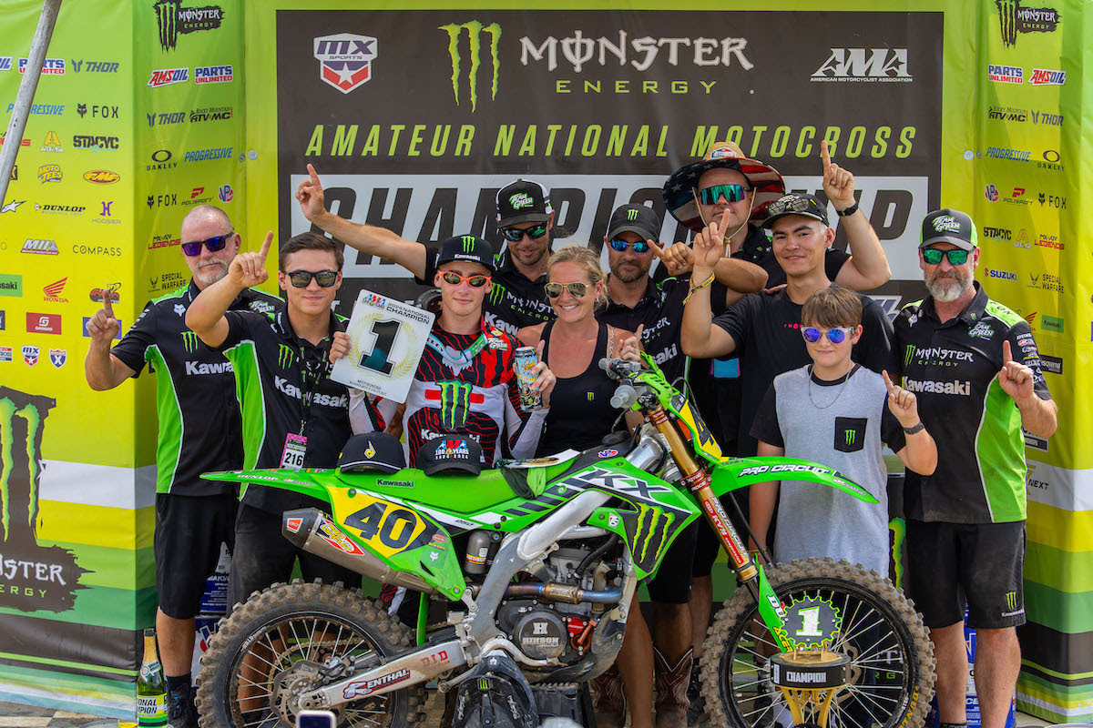 Caden Dudney captured his second title of the week in Schoolboy 2.