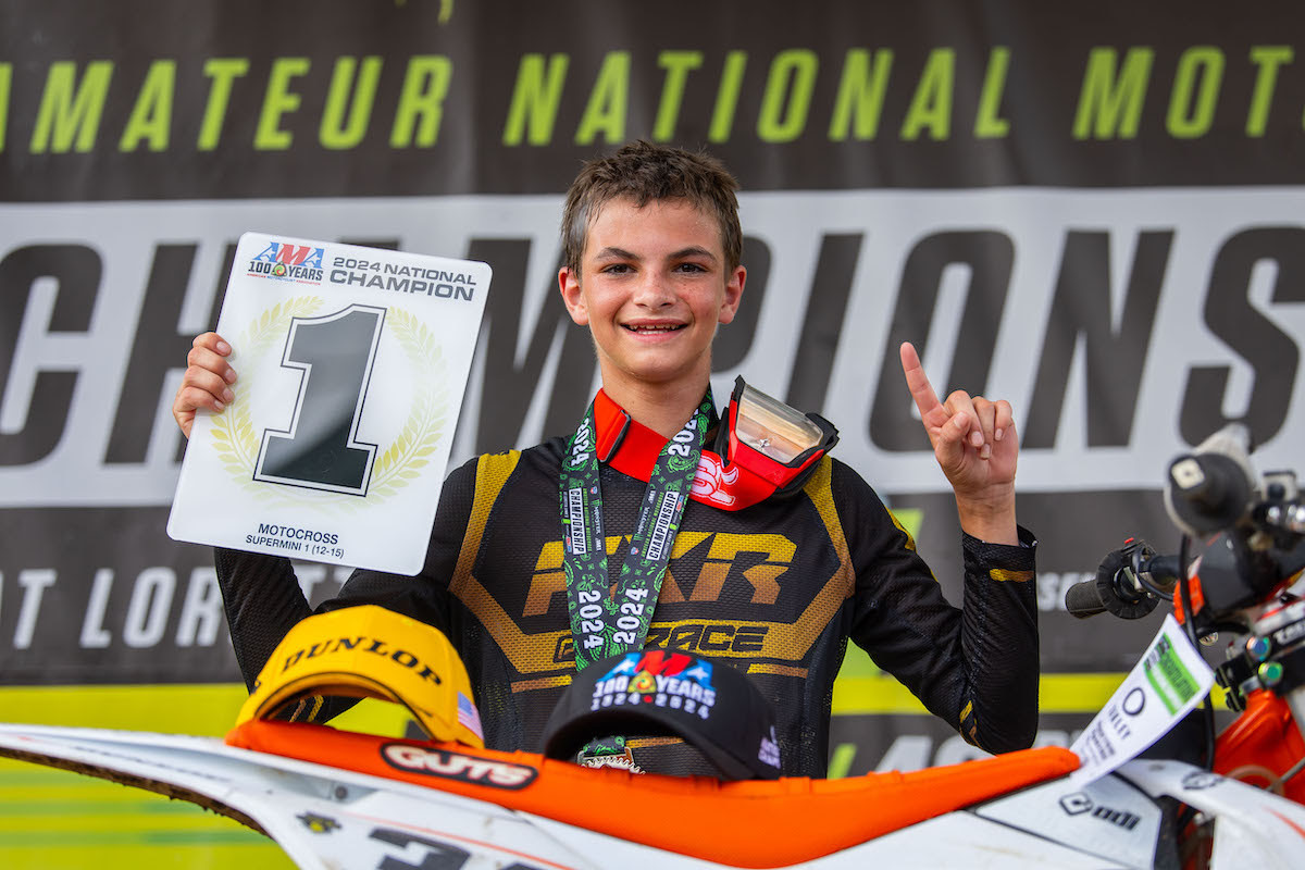 Unparalleled consistency allowed Grant McDonald to capture the Supermini 1 title.