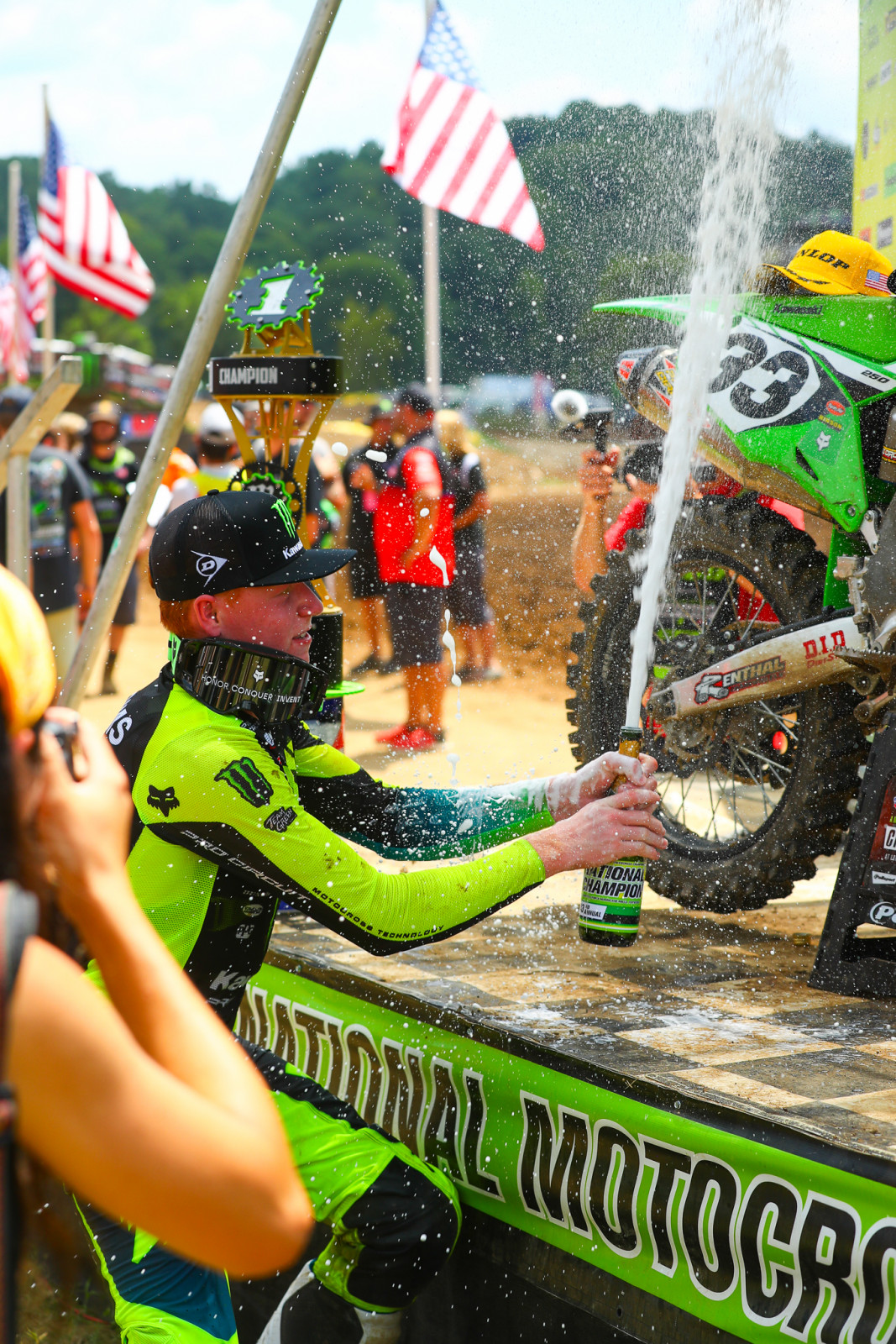 Champagne showers!