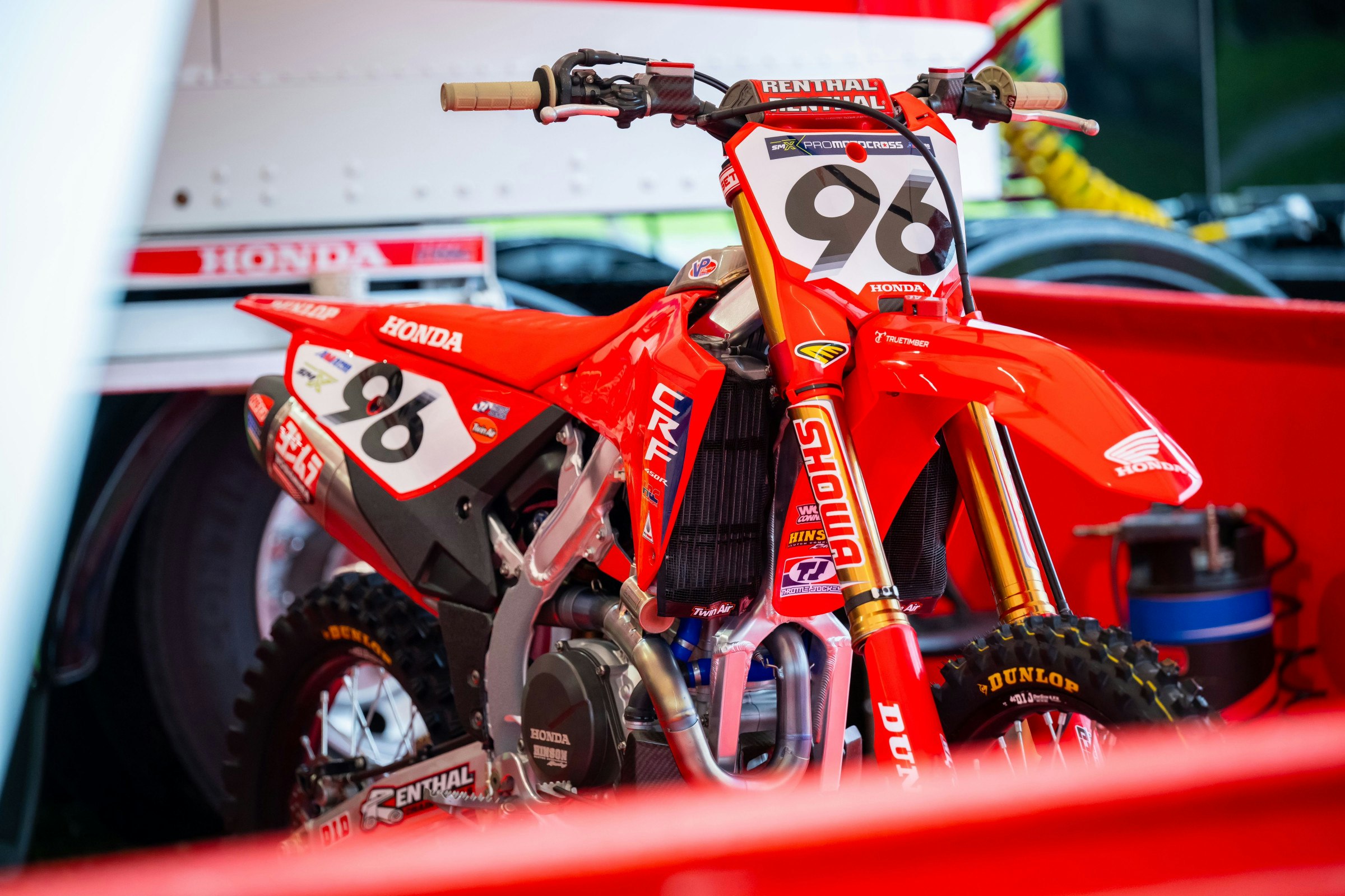 Hunter Lawrence Racing 2025 Honda CRF450R at Unadilla National