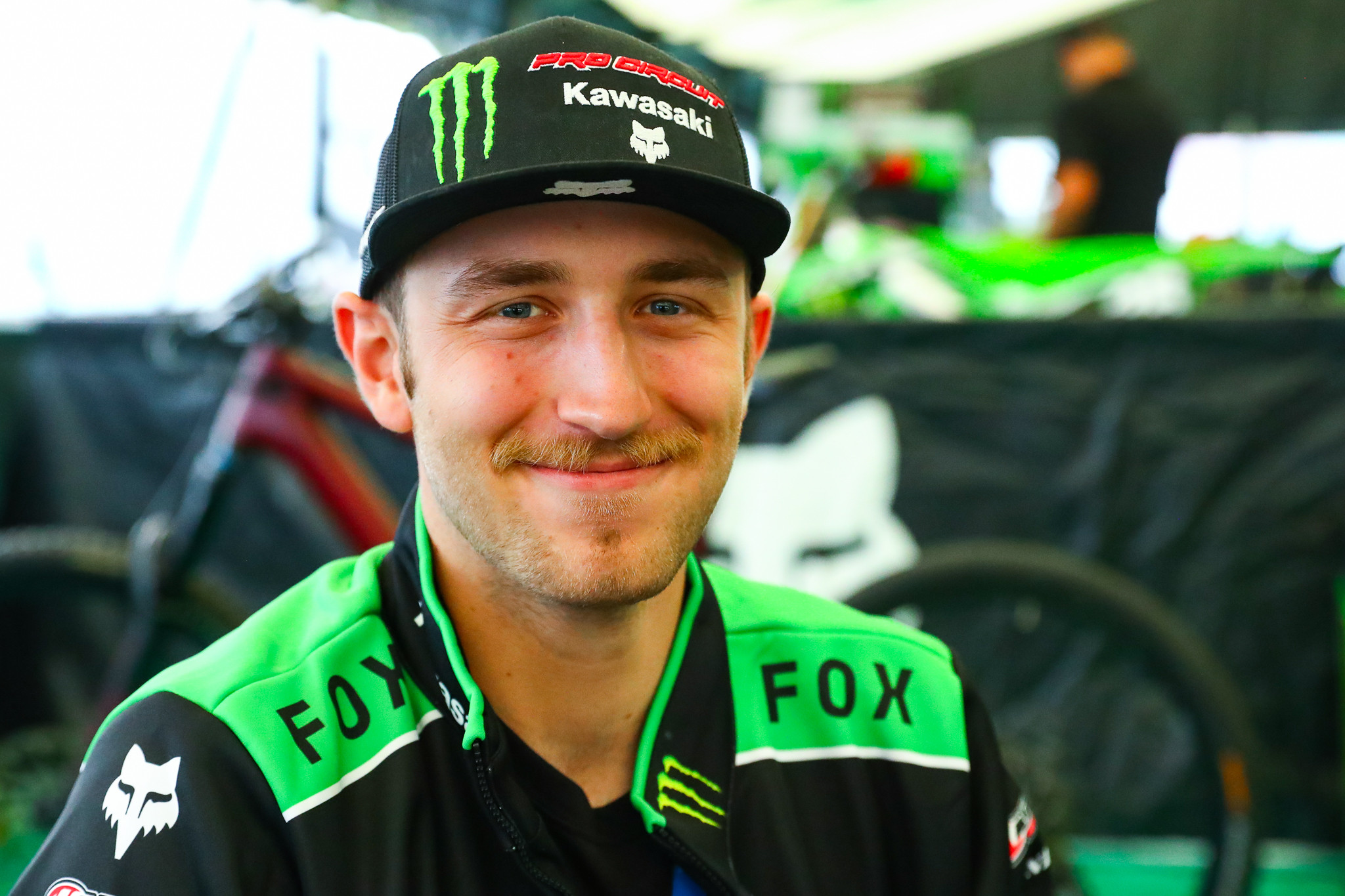 Garrett Marchbanks is back with Monster Energy/Pro Circuit Kawasaki.