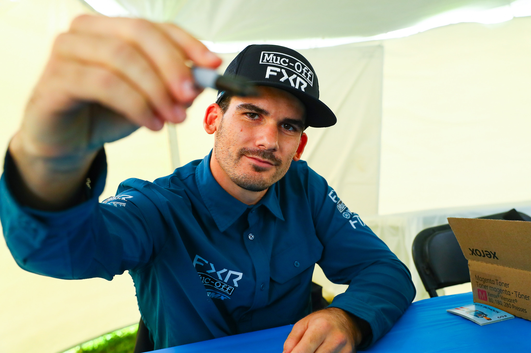 Coty Schock is back in action.