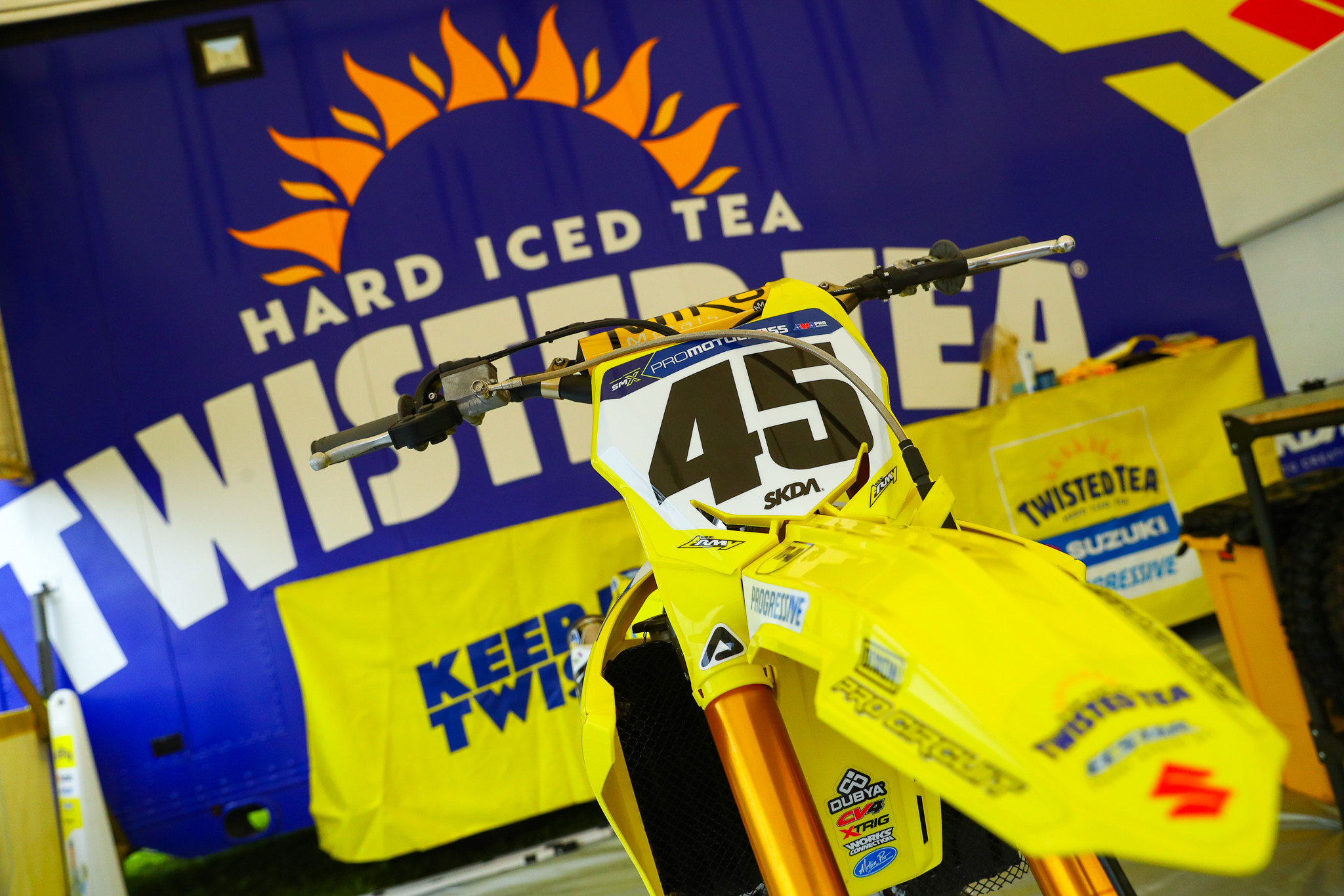 Colt Nichols' Suzuki RM-Z450.