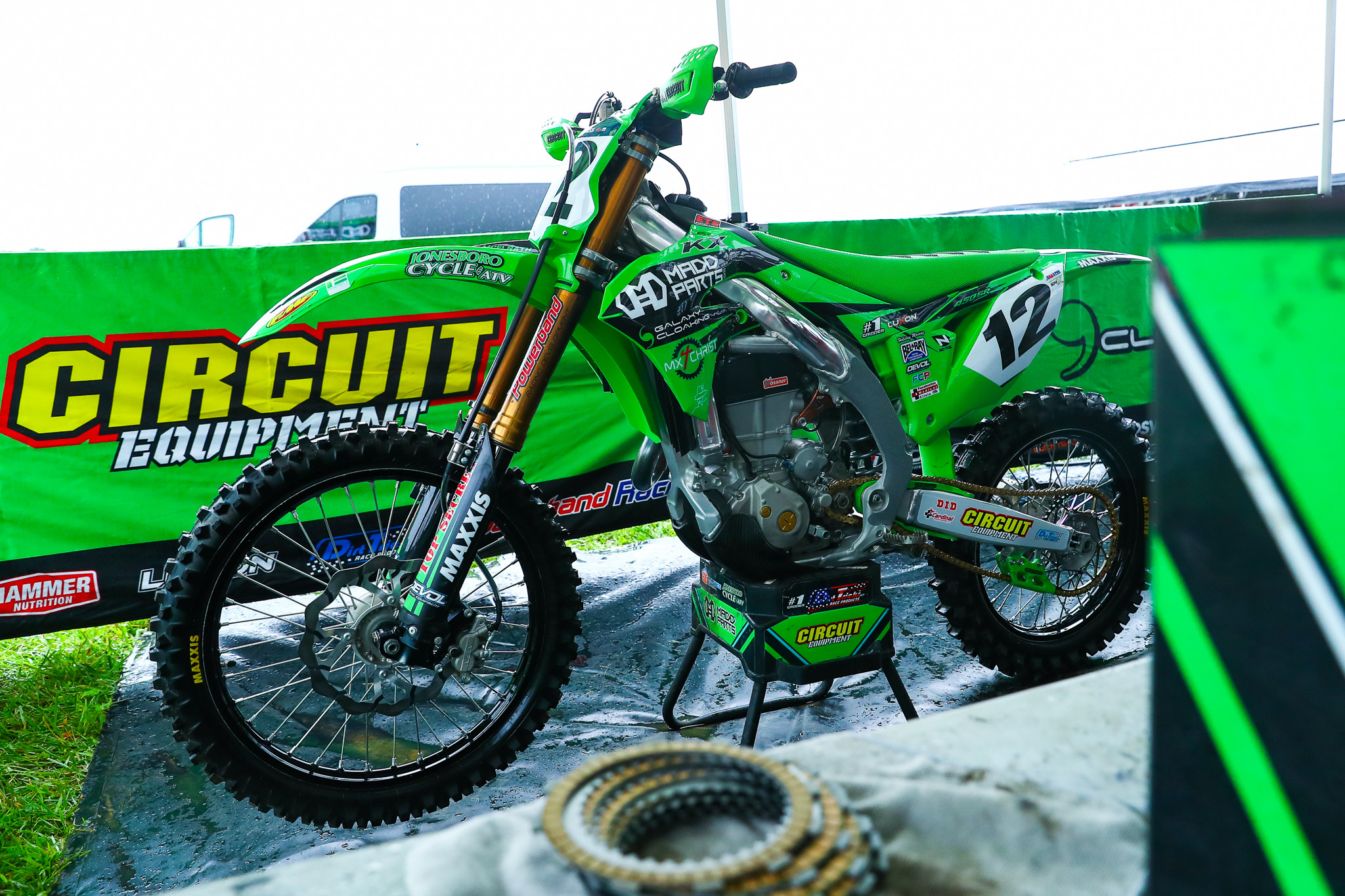 Shane McElrath's new Kawasaki KX450 ride.