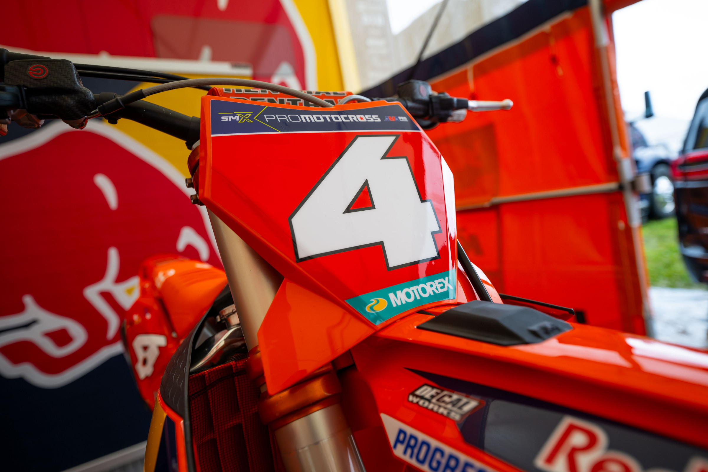 Chase Sexton's KTM 450 SX-F.