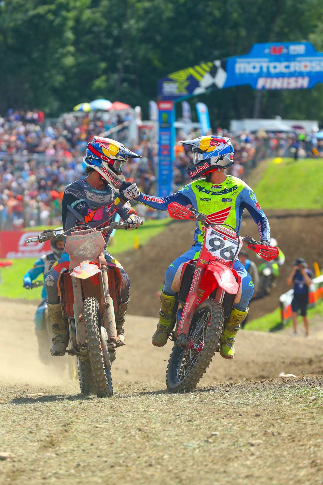 Chase Sexton and Hunter Lawrence