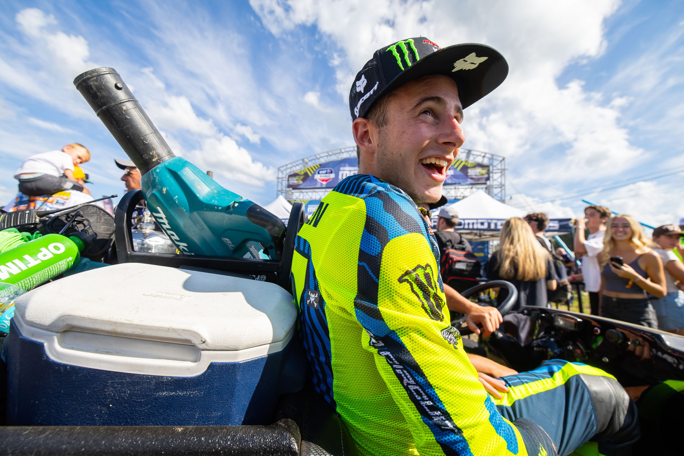 Just like that, Kitchen picked up his second win of the season.