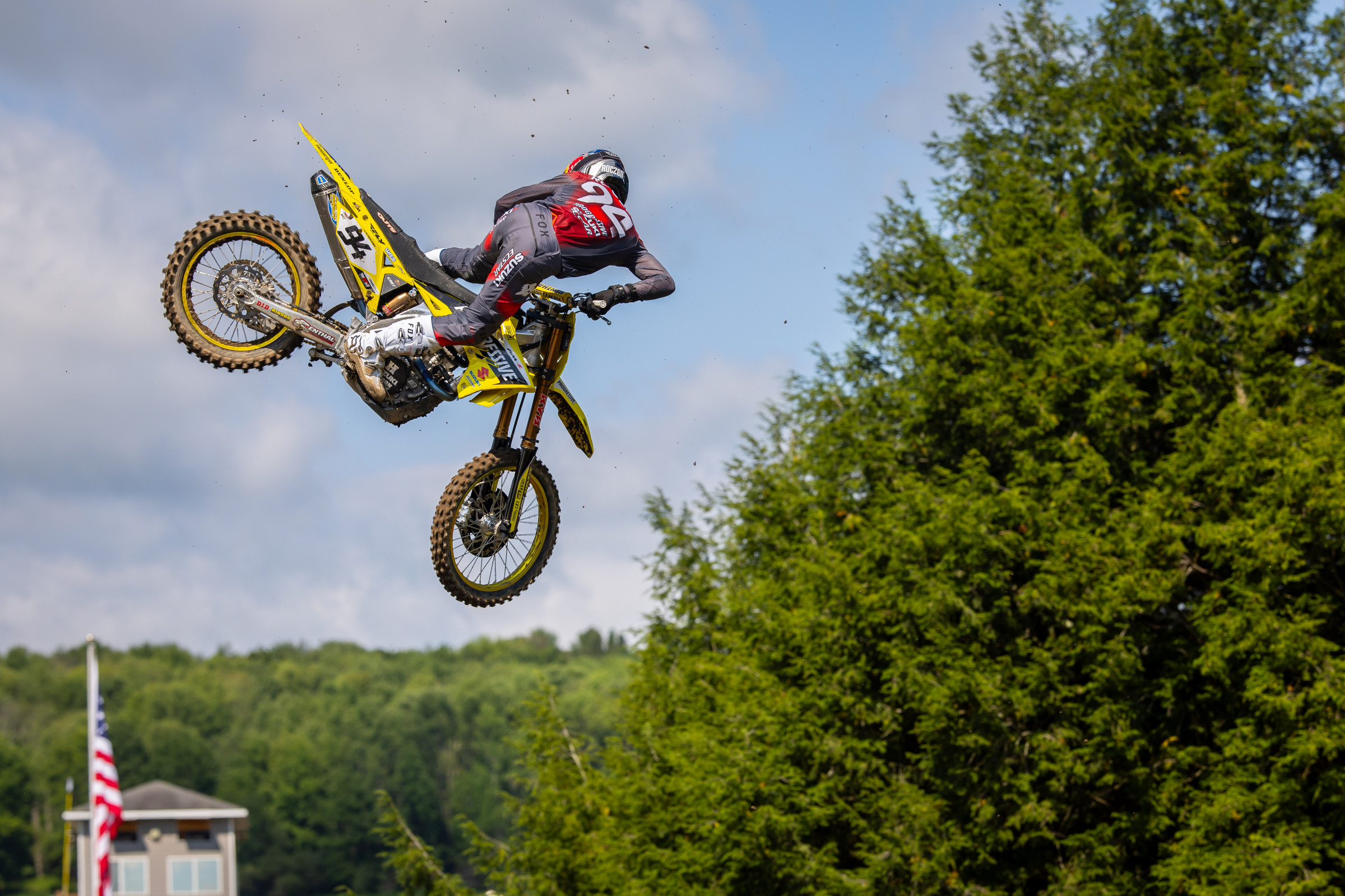 Roczen was back in action at Unadilla.