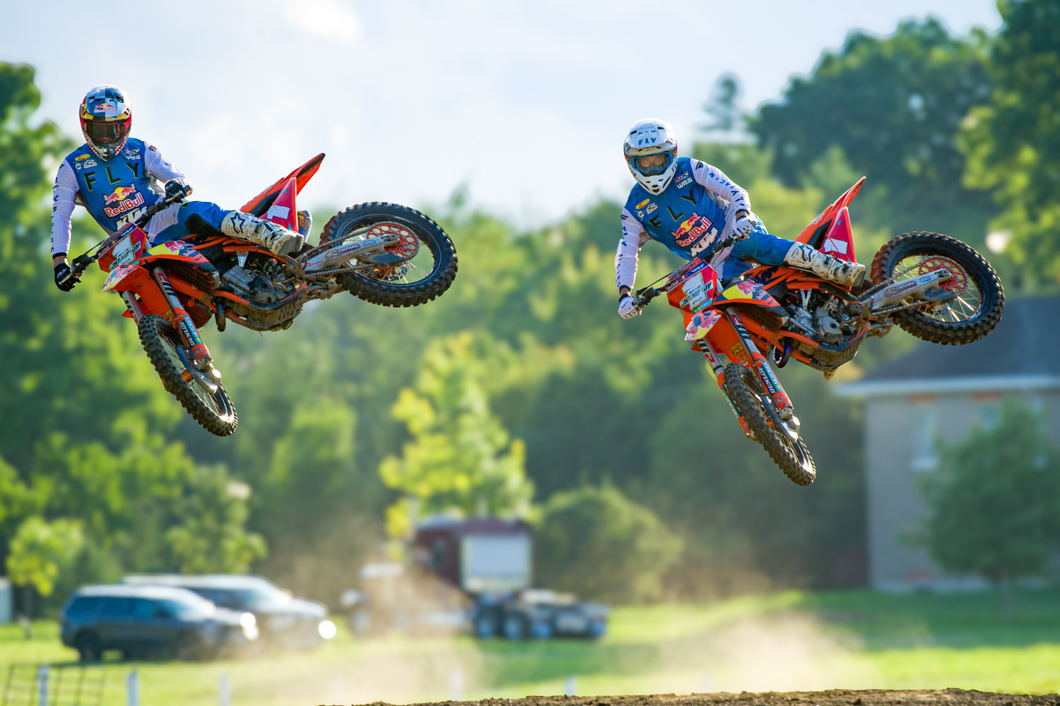 KTM Champions Pettis and Benoit