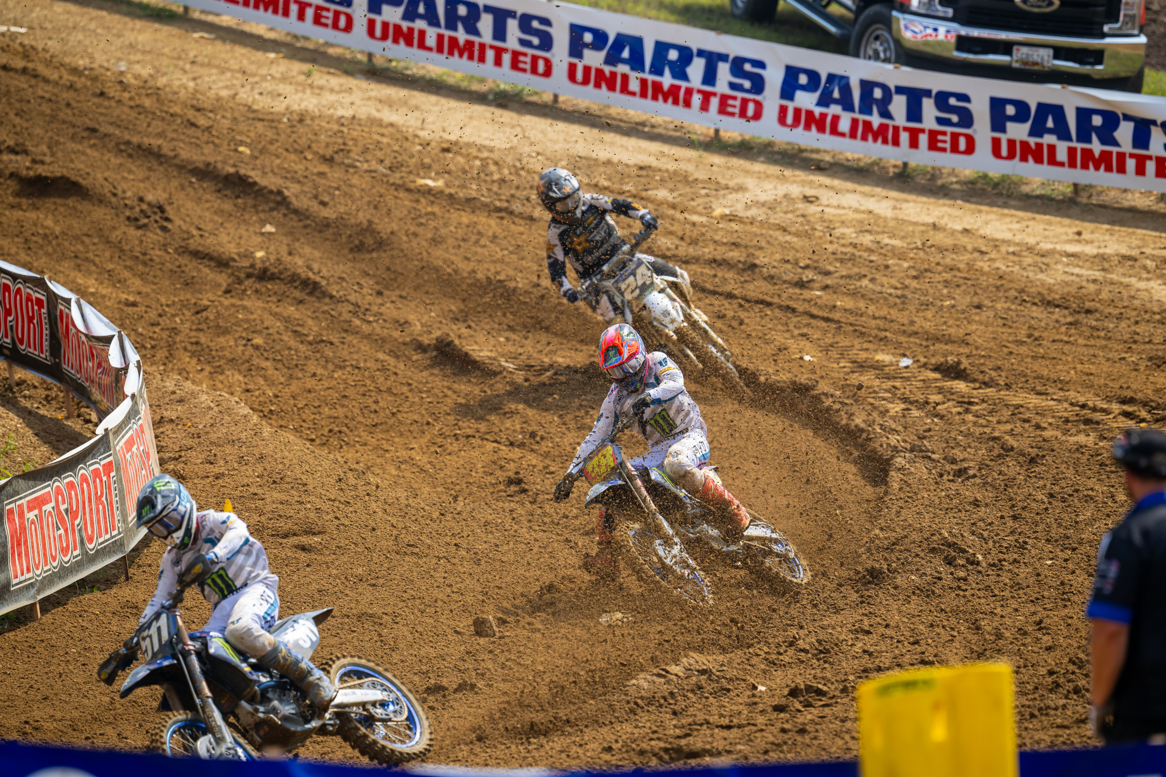 See JT's answer above, and then note Deegan's helmet color is red.