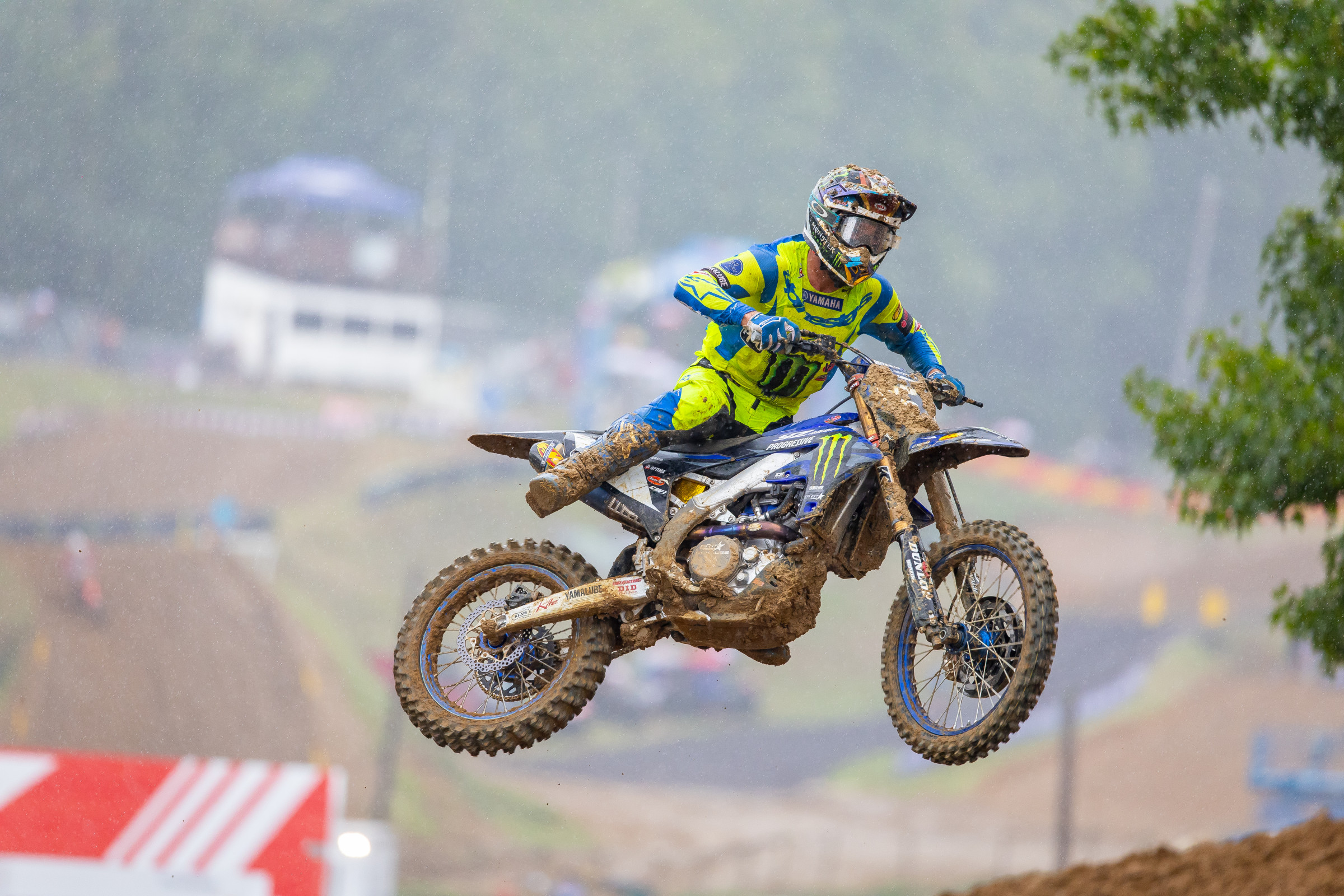 The four-time AMA Pro Motocross 450 champ was back in action for the first time this summer.
