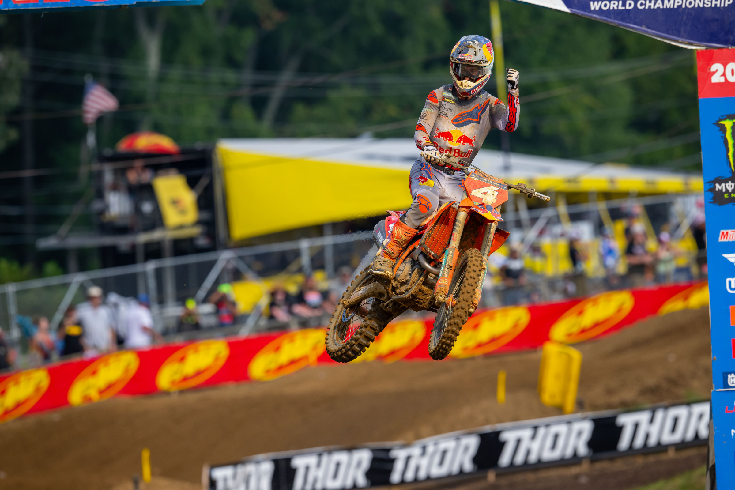 “I just kind of wanted to put a stamp on today, honestly, and kind of set the tone for the coming week and SMX.