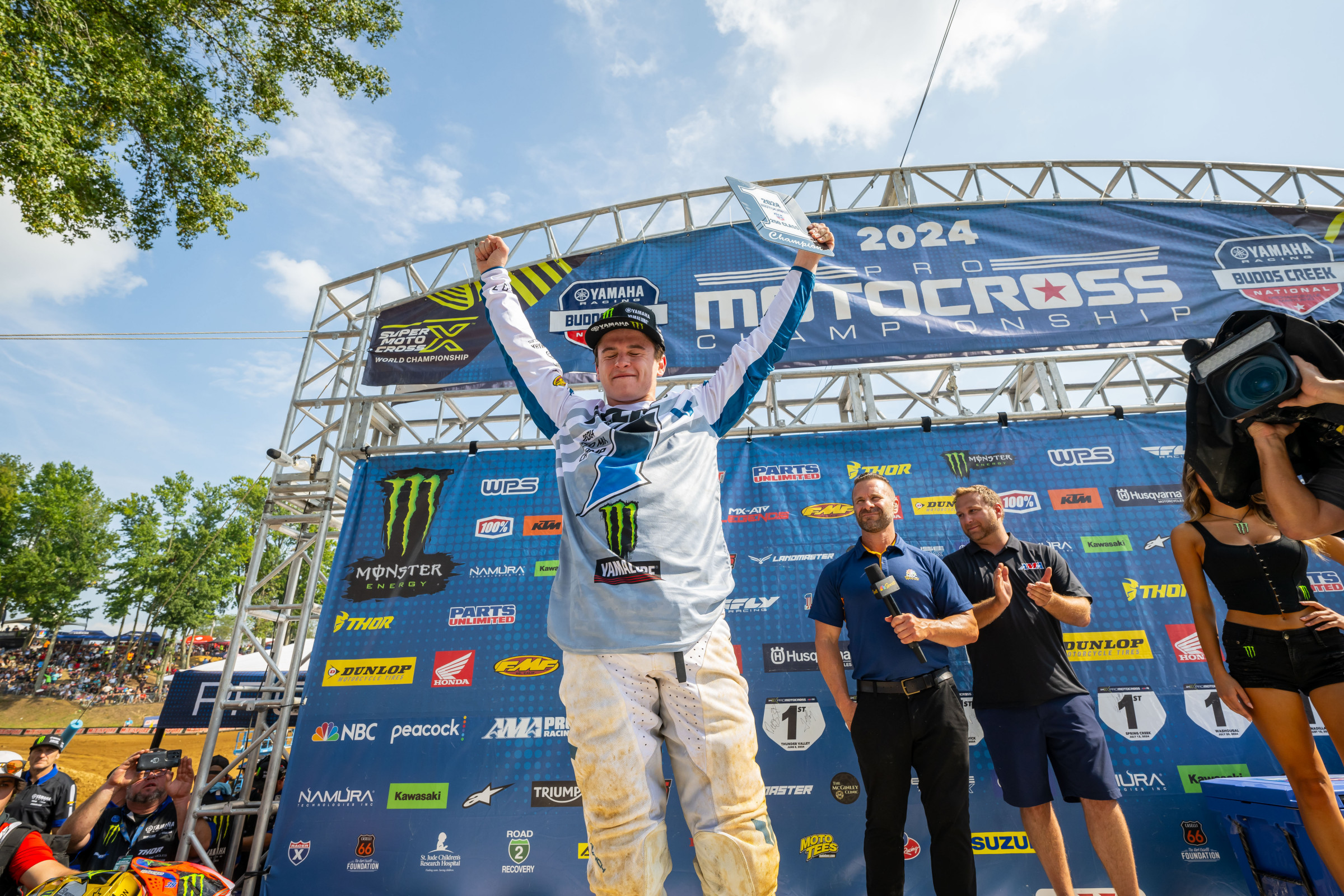 The 250 Championship has already been decided, as Haiden Deegan (pictured) clinched last weekend at Budds Creek.