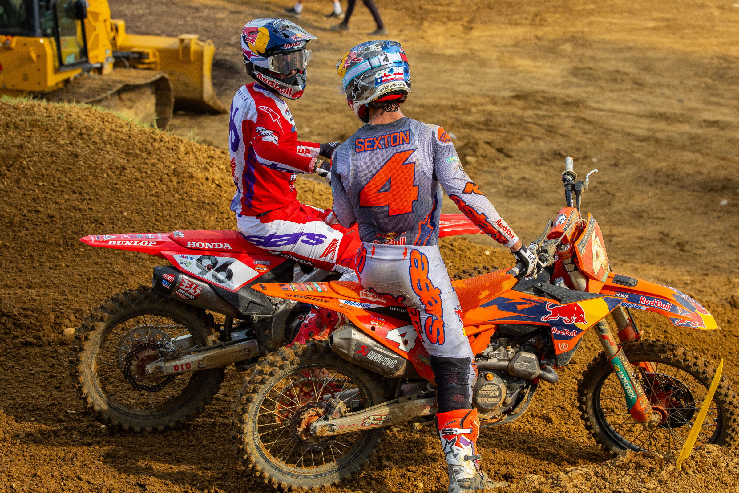 Chase Sexton looks to clinch his first career 450 Pro Motocross title this weekend.