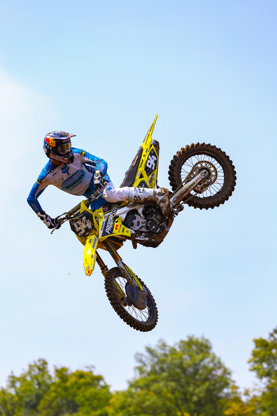 Ken Roczen on his Suzuki RM-Z250.
