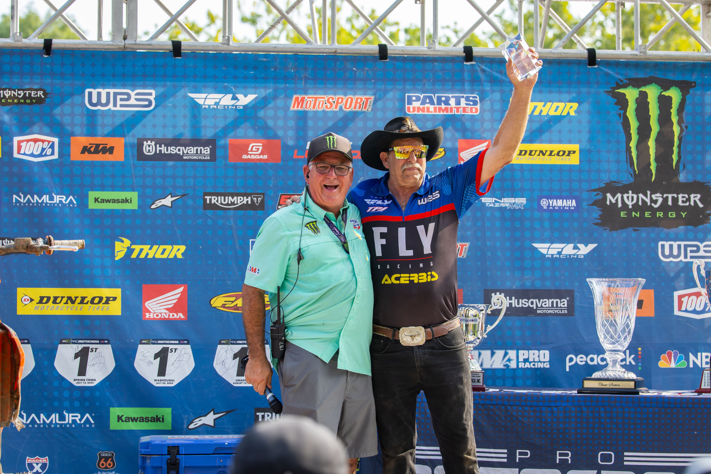 Ted Parks, who owns the TPJ Racing team.