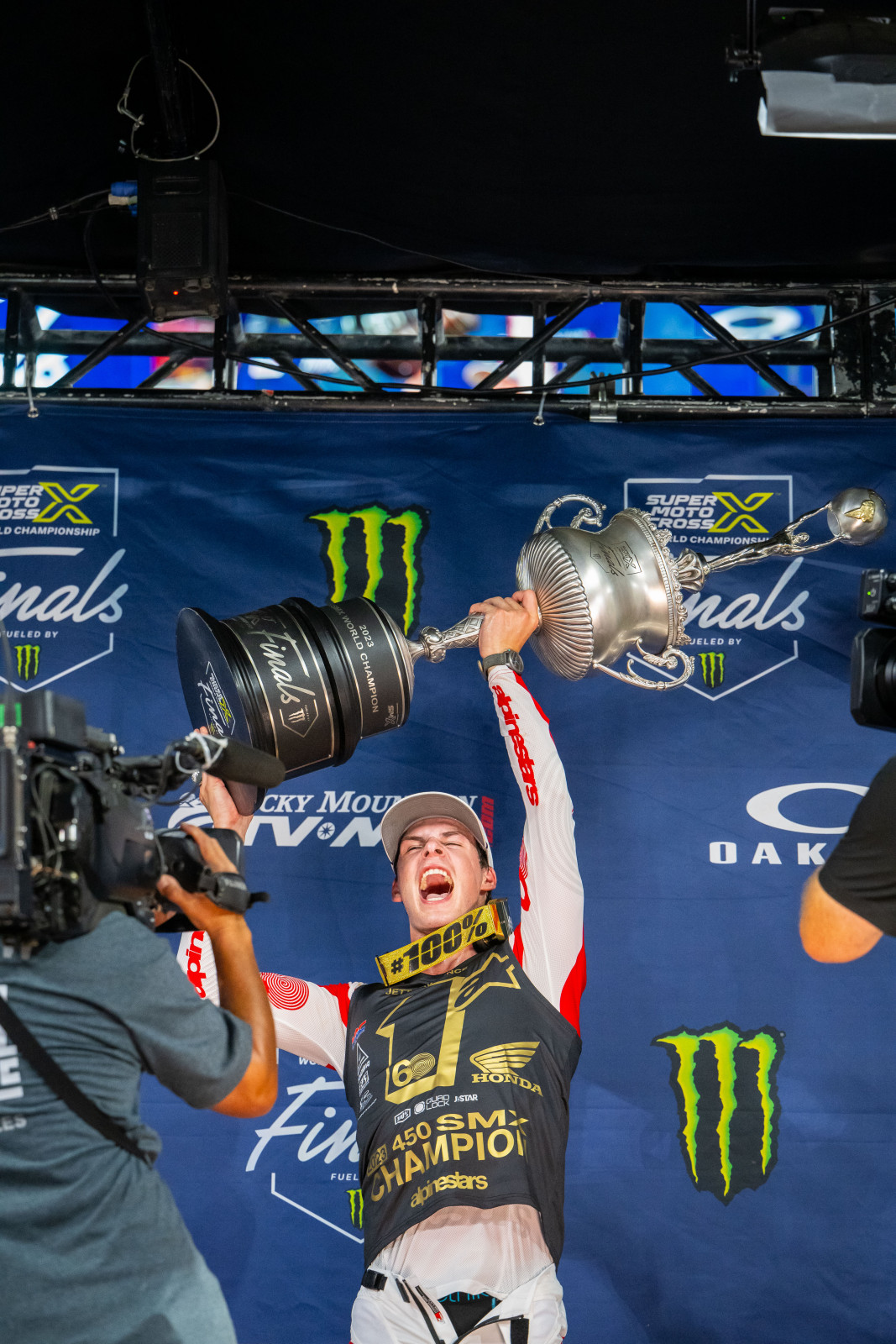 Jett Lawrence the 2023 SMX World Champion.